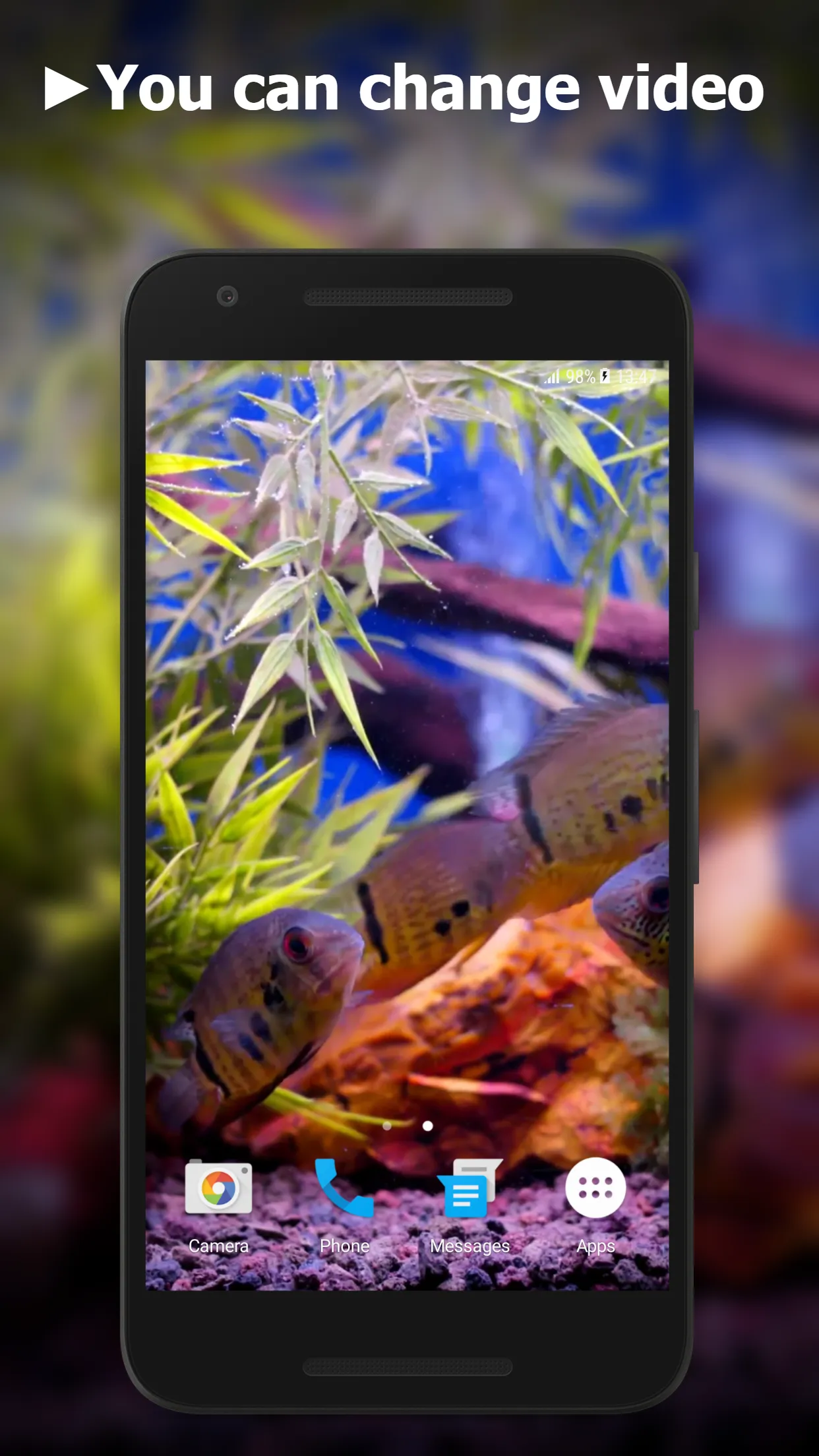 Aquarium Video Live Wallpaper | Indus Appstore | Screenshot