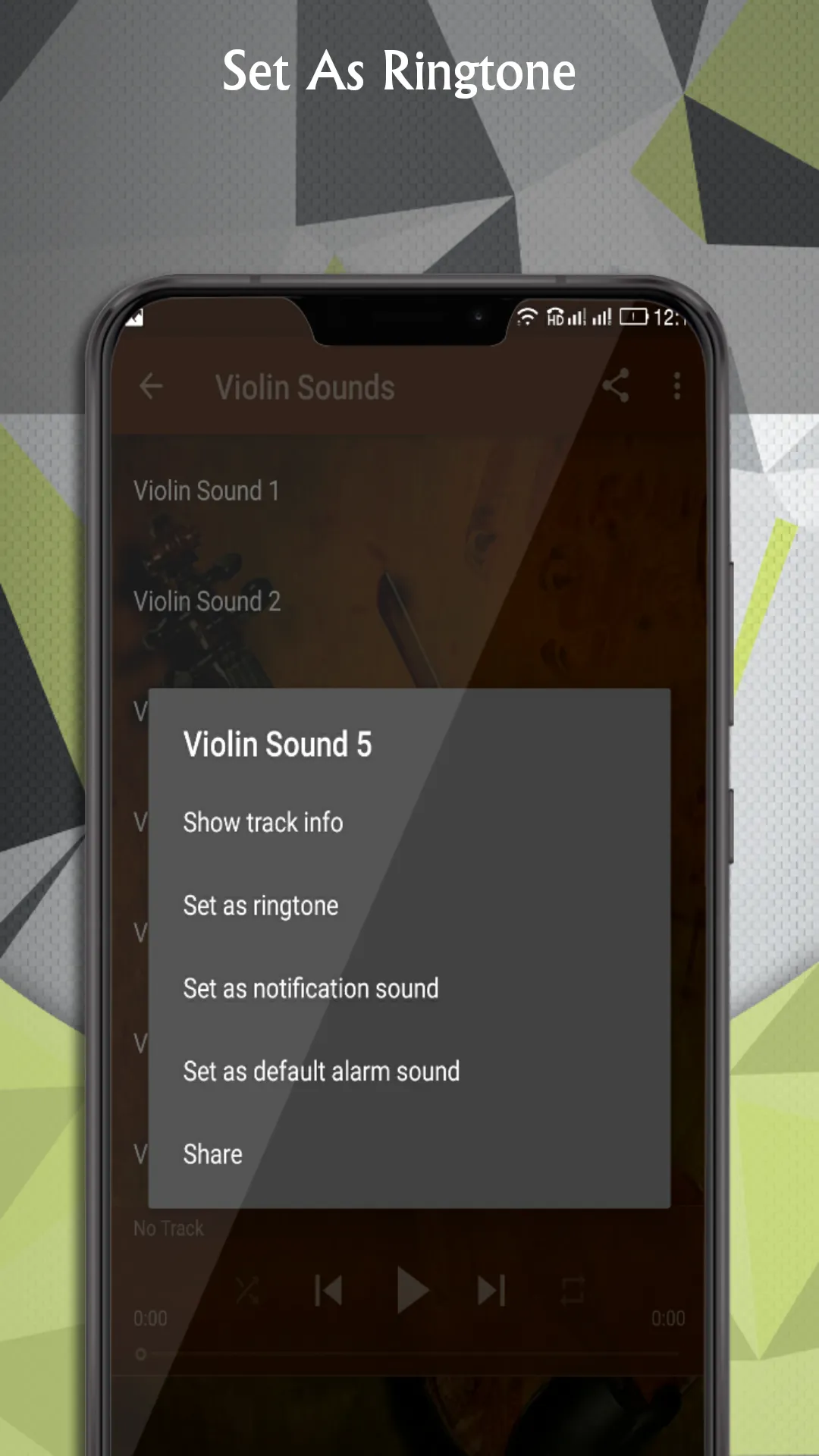 Violin Sounds | Indus Appstore | Screenshot