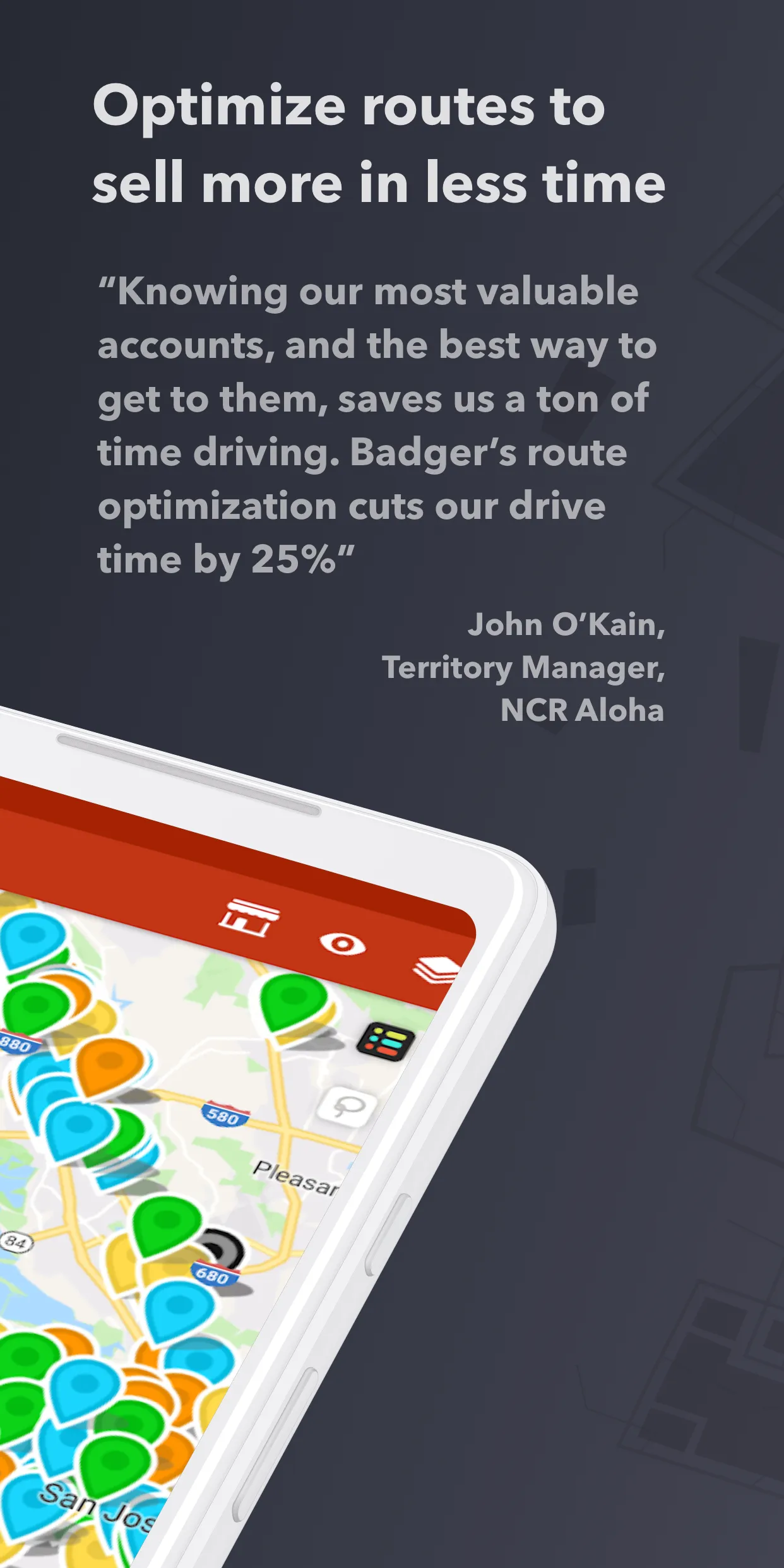 Badger Maps - Sales Routing | Indus Appstore | Screenshot