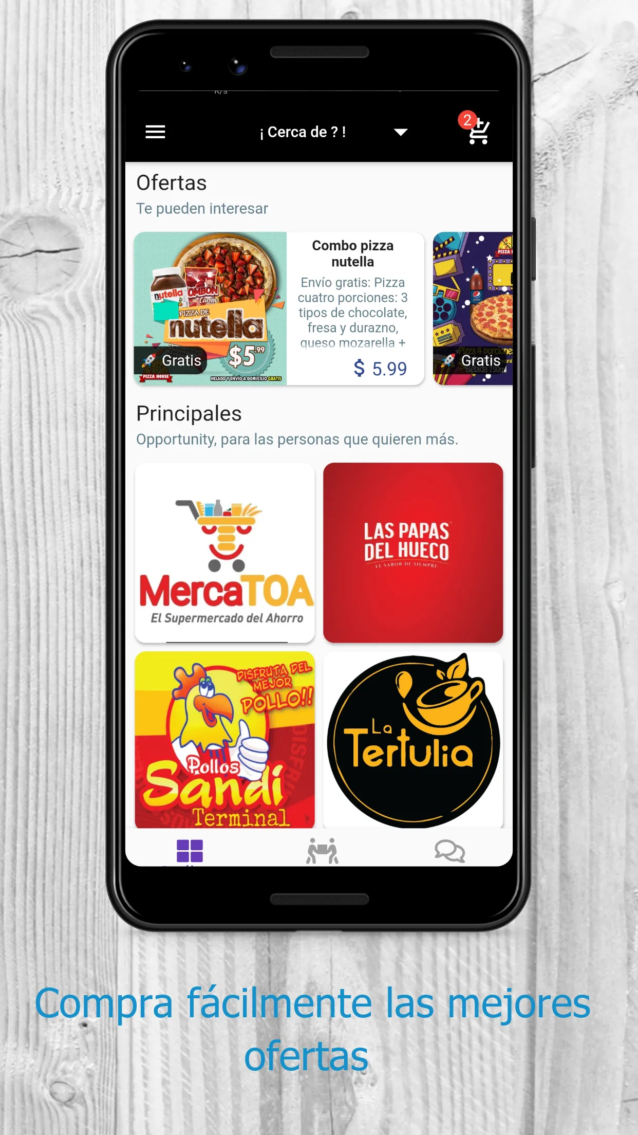 Opportunity: Delivery y Mas | Indus Appstore | Screenshot