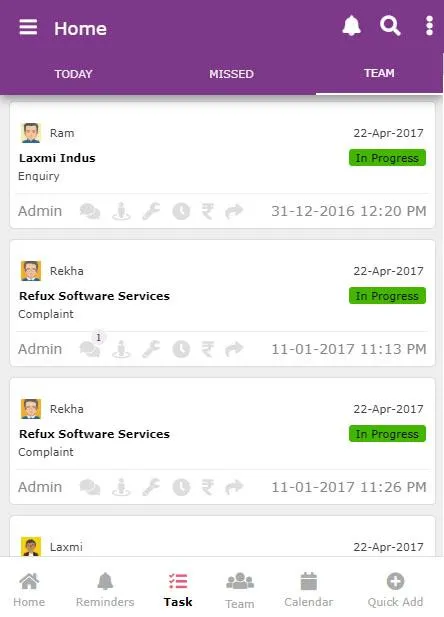 RPLUS CRM | Indus Appstore | Screenshot