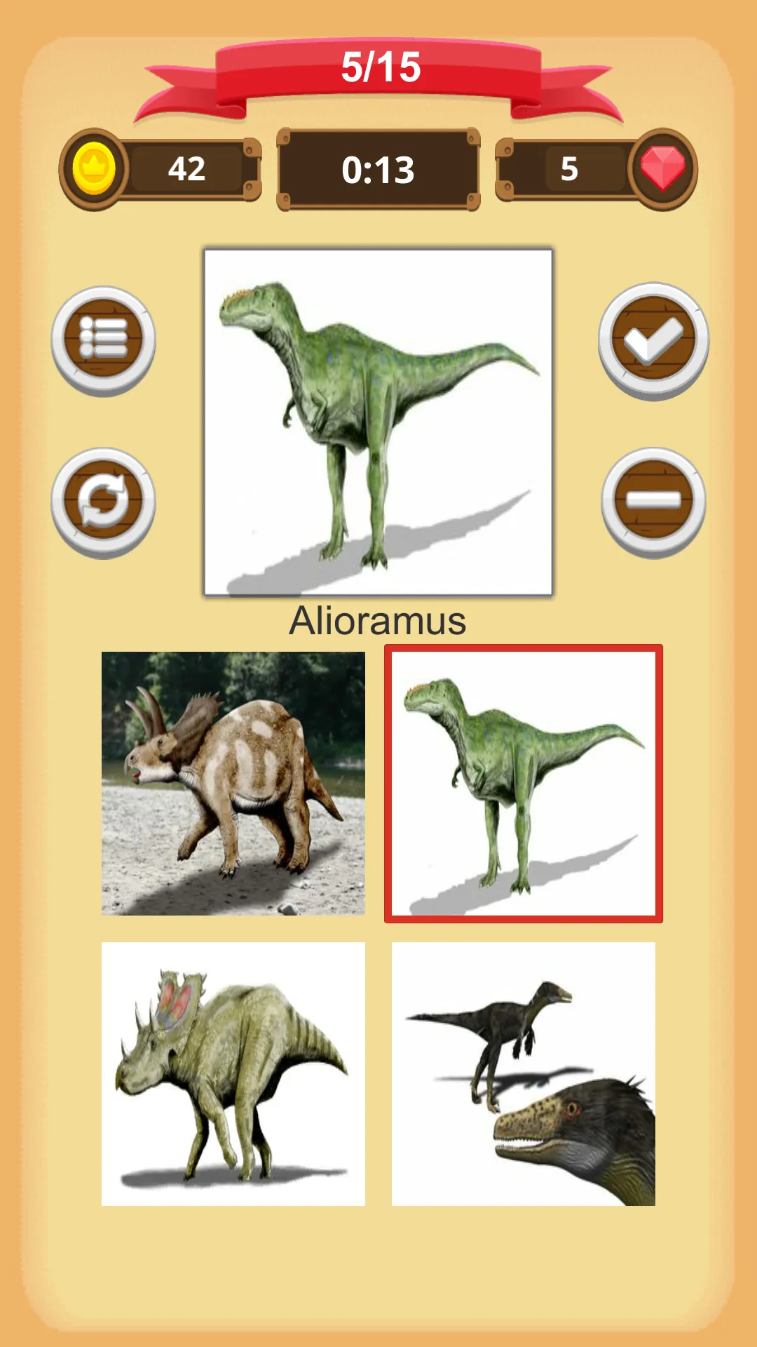 Dinosaurs Quiz | Indus Appstore | Screenshot