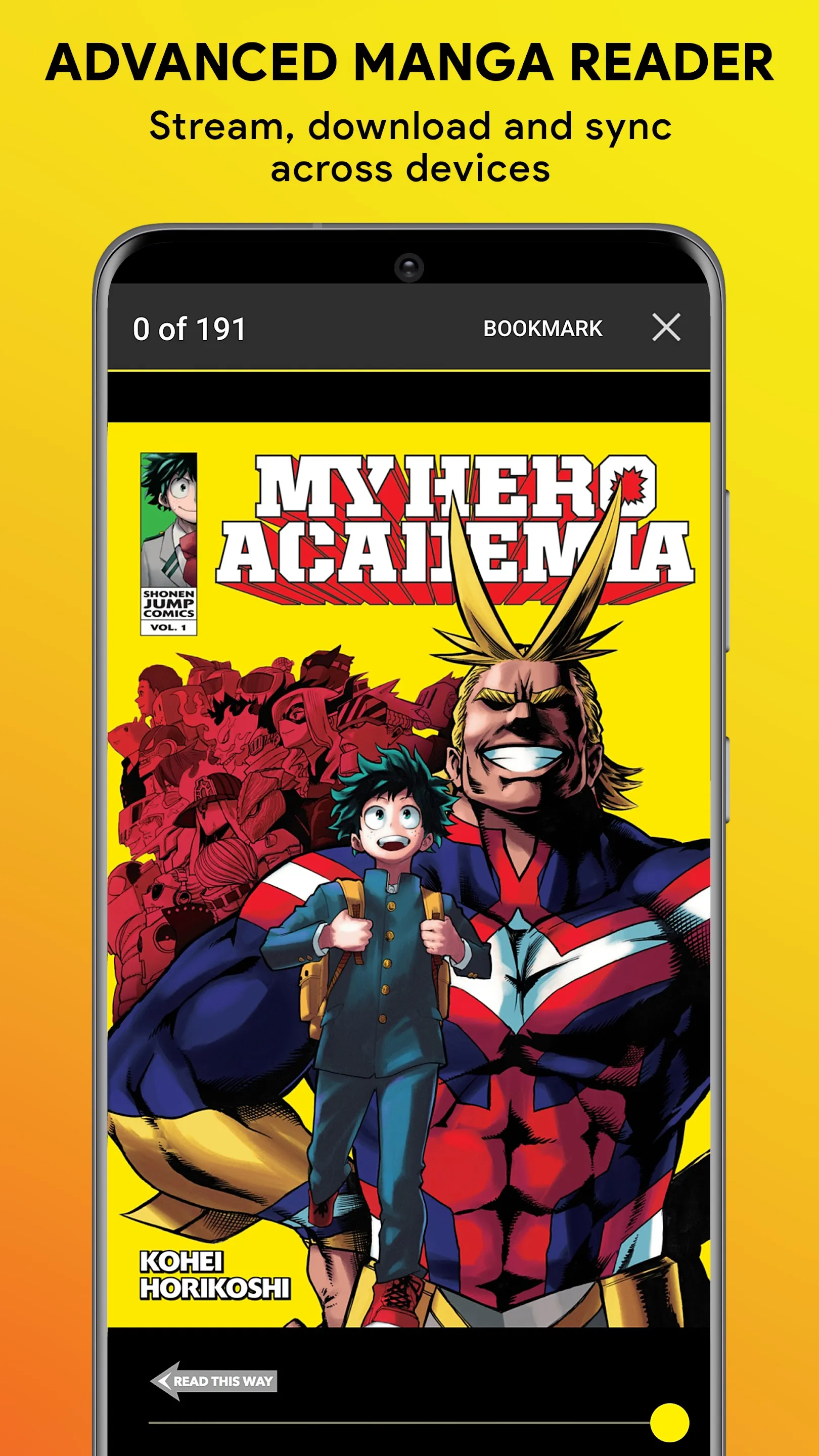 Shonen Jump Manga & Comics | Indus Appstore | Screenshot