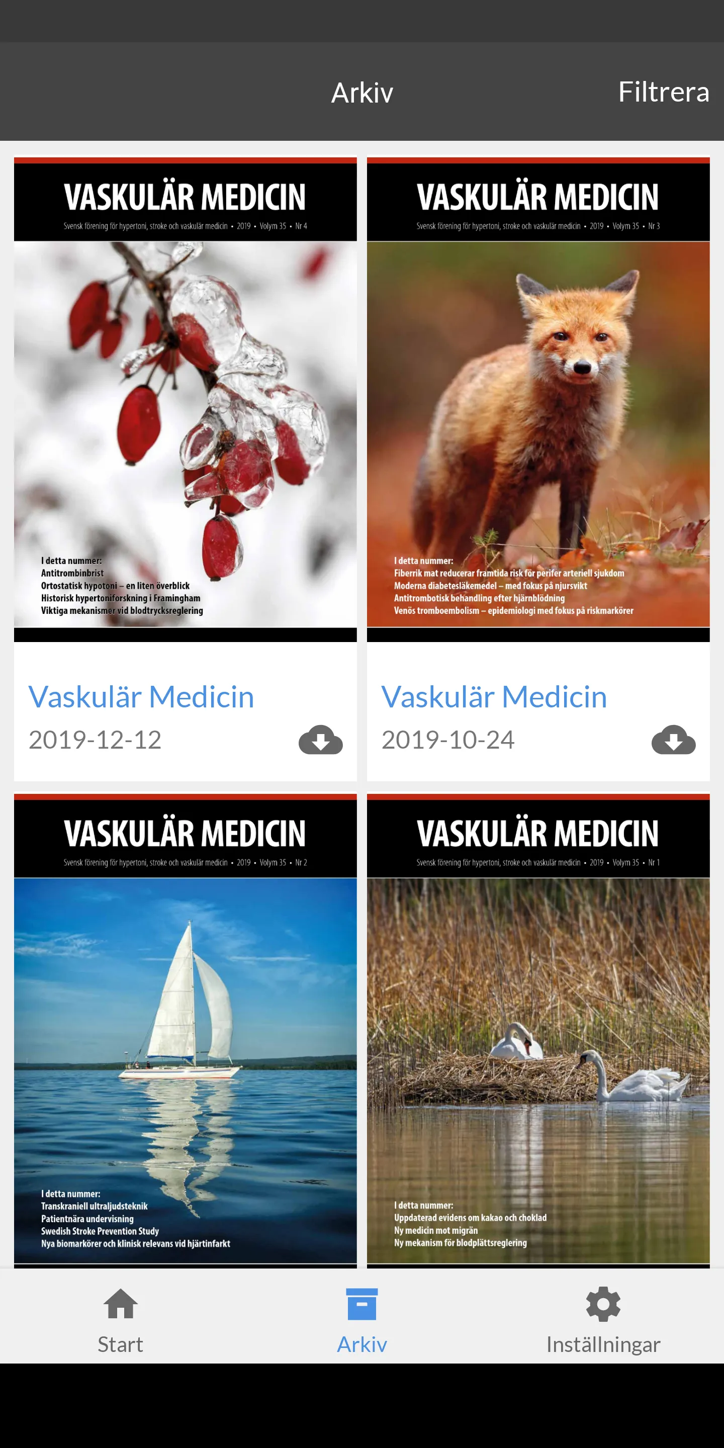 Vaskulär Medicin | Indus Appstore | Screenshot