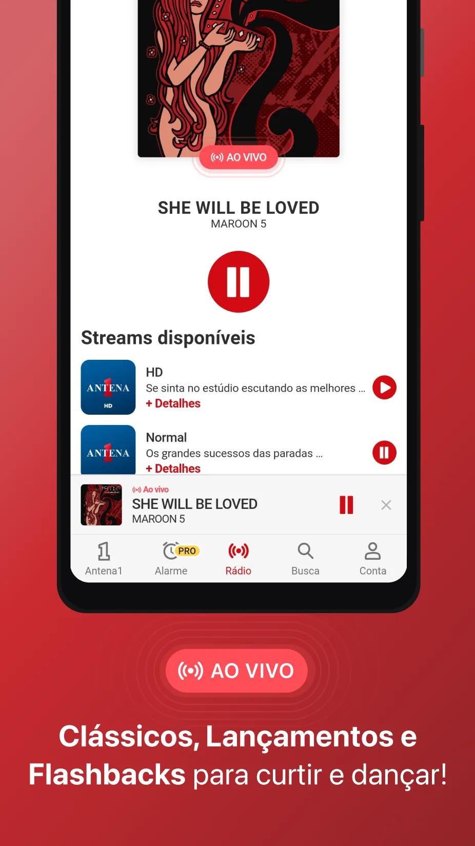 Rádio Antena 1 PRO | Indus Appstore | Screenshot