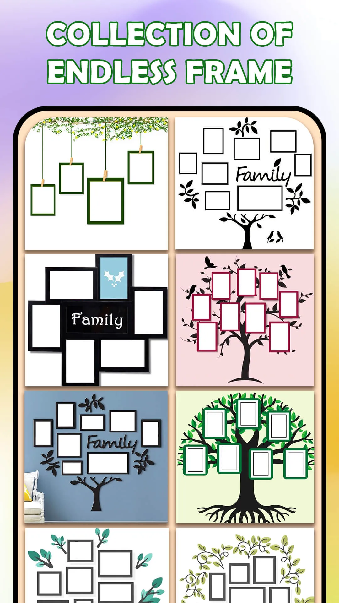 Family Tree Photo Collage | Indus Appstore | Screenshot