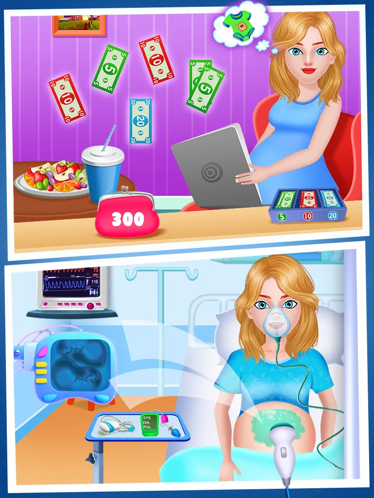 Mom & Newborn Baby Shower Game | Indus Appstore | Screenshot