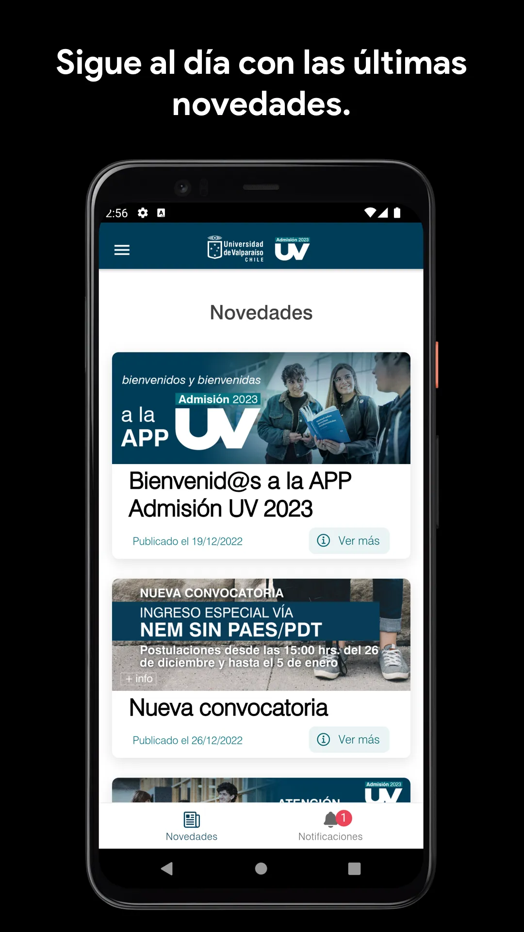 Admisión UV 2025 | Indus Appstore | Screenshot