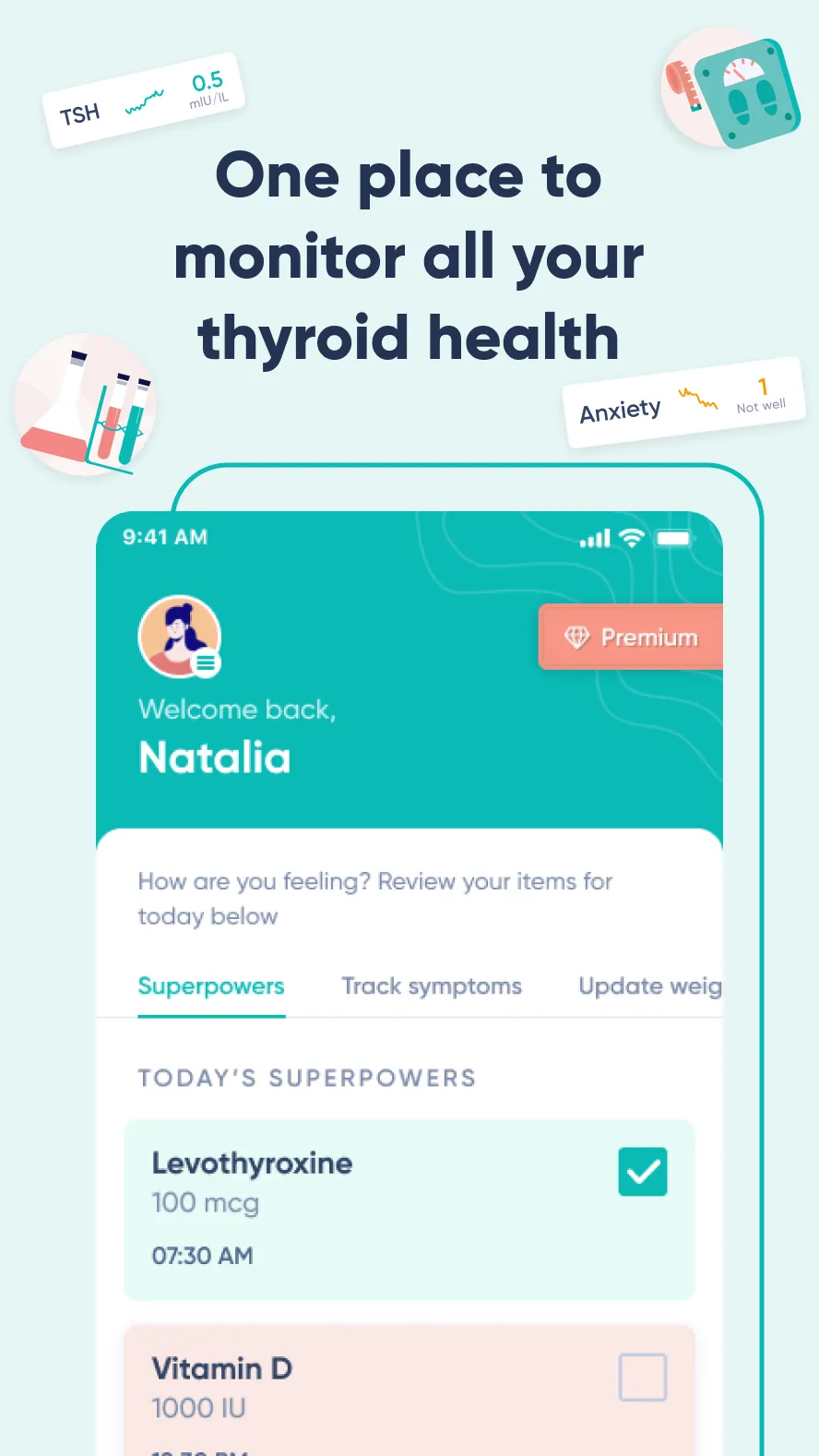 Thyroid Tracker ThyForLife | Indus Appstore | Screenshot