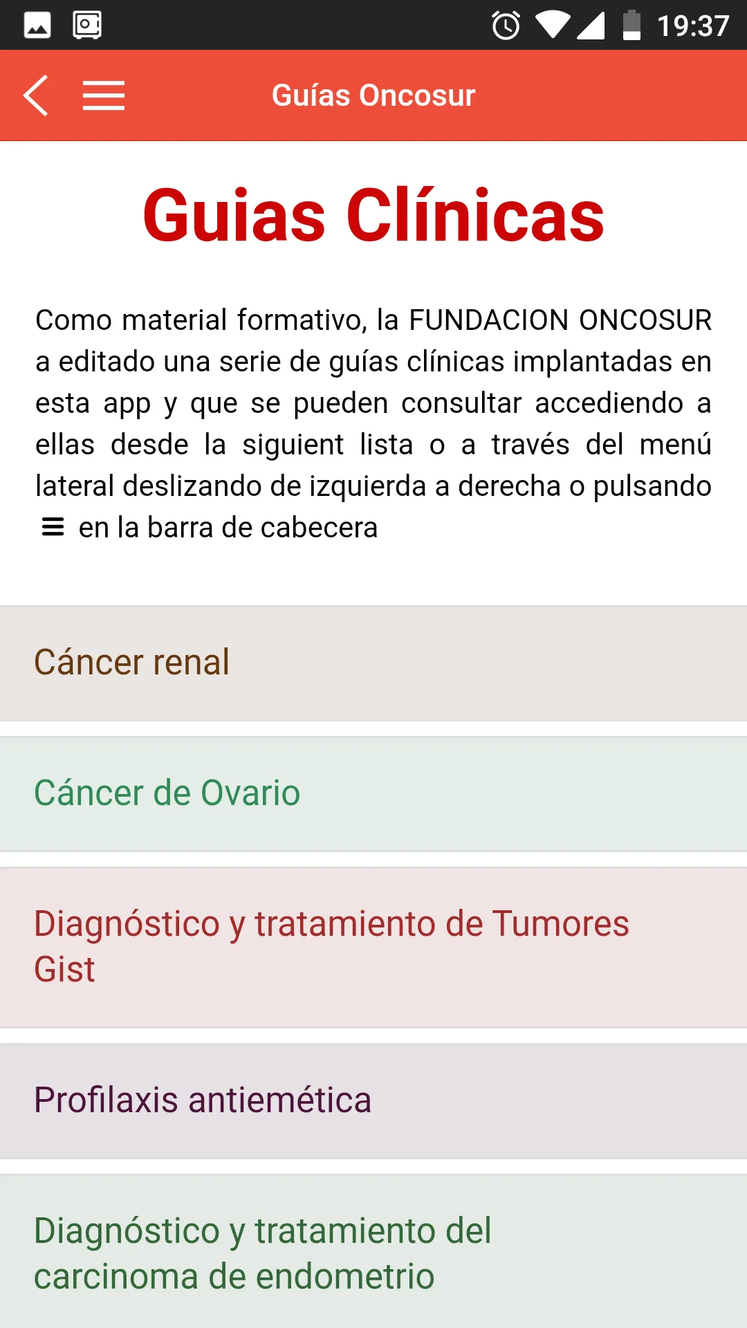 Fundación OncoSur | Indus Appstore | Screenshot