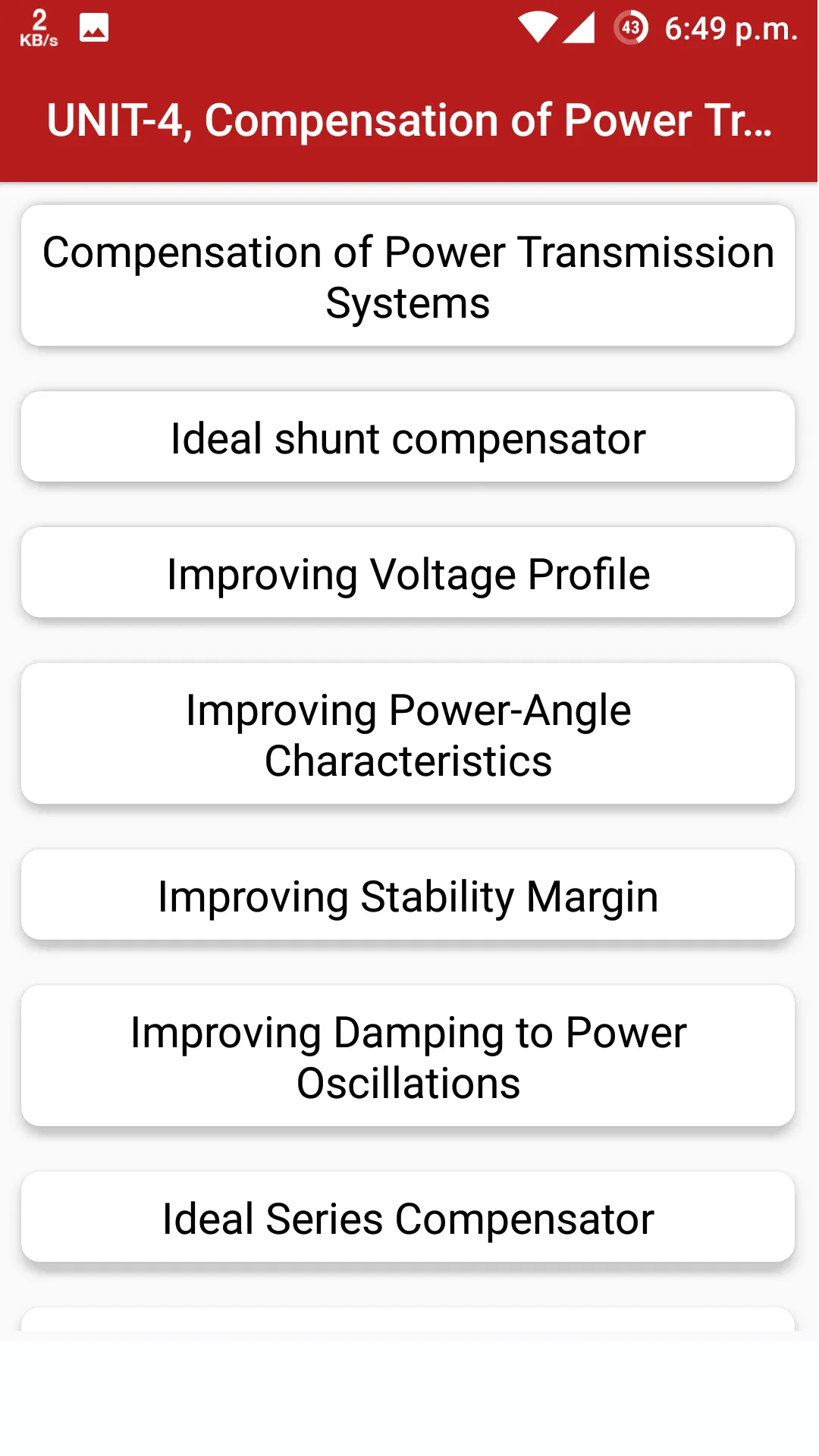 Power System Analysis | Indus Appstore | Screenshot