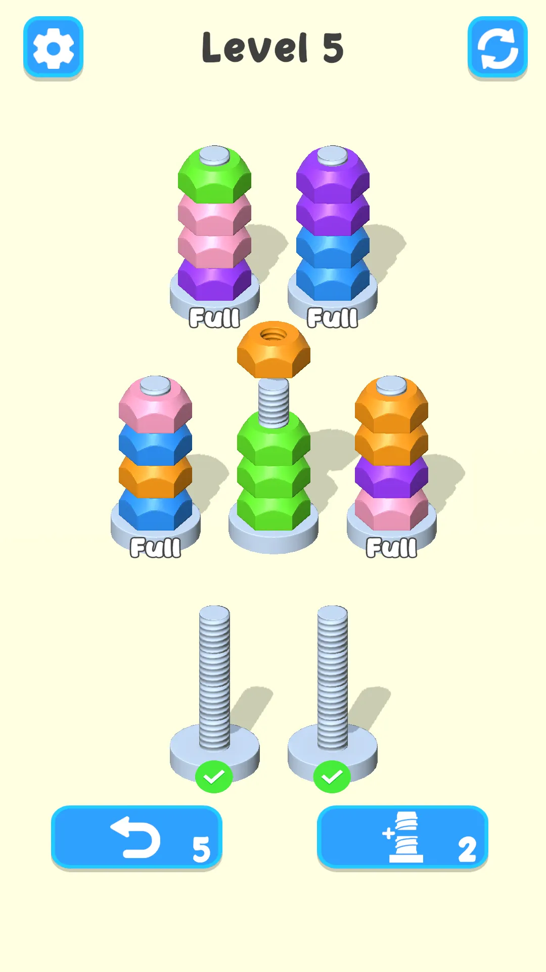 Nuts Sort - Color Puzzle | Indus Appstore | Screenshot