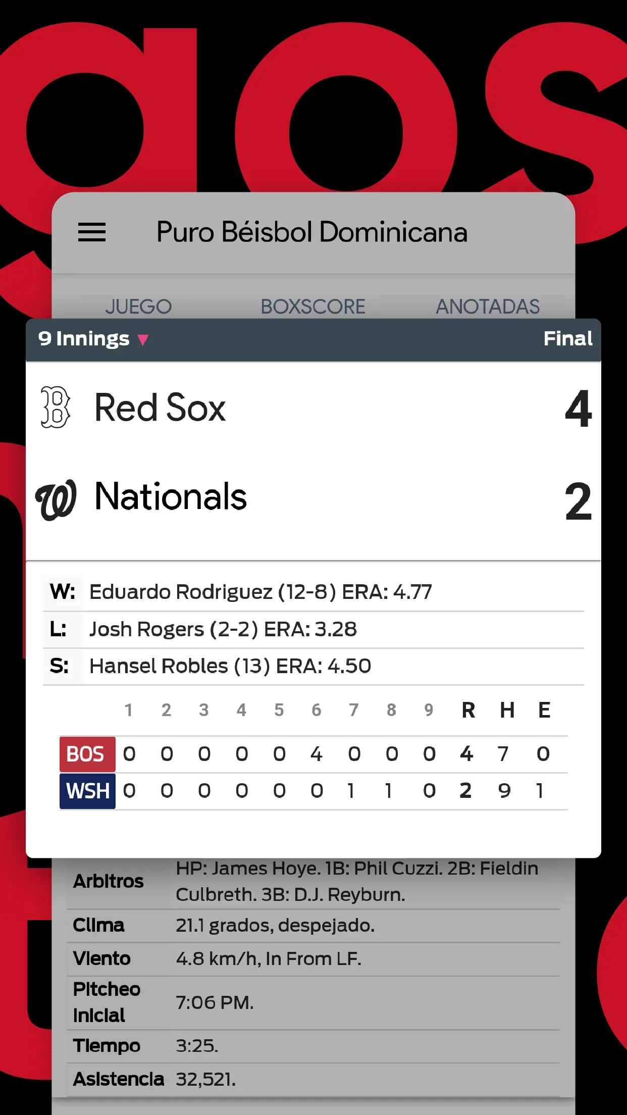 Puro Béisbol Dominicana | Indus Appstore | Screenshot