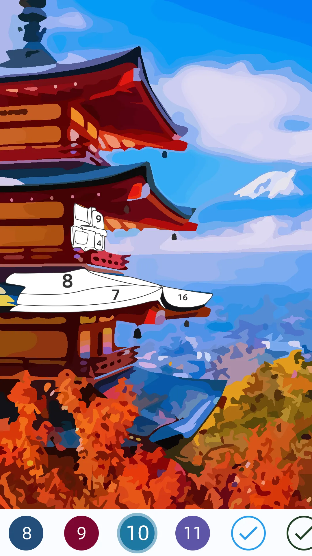 Japan Coloring Book Color Game | Indus Appstore | Screenshot