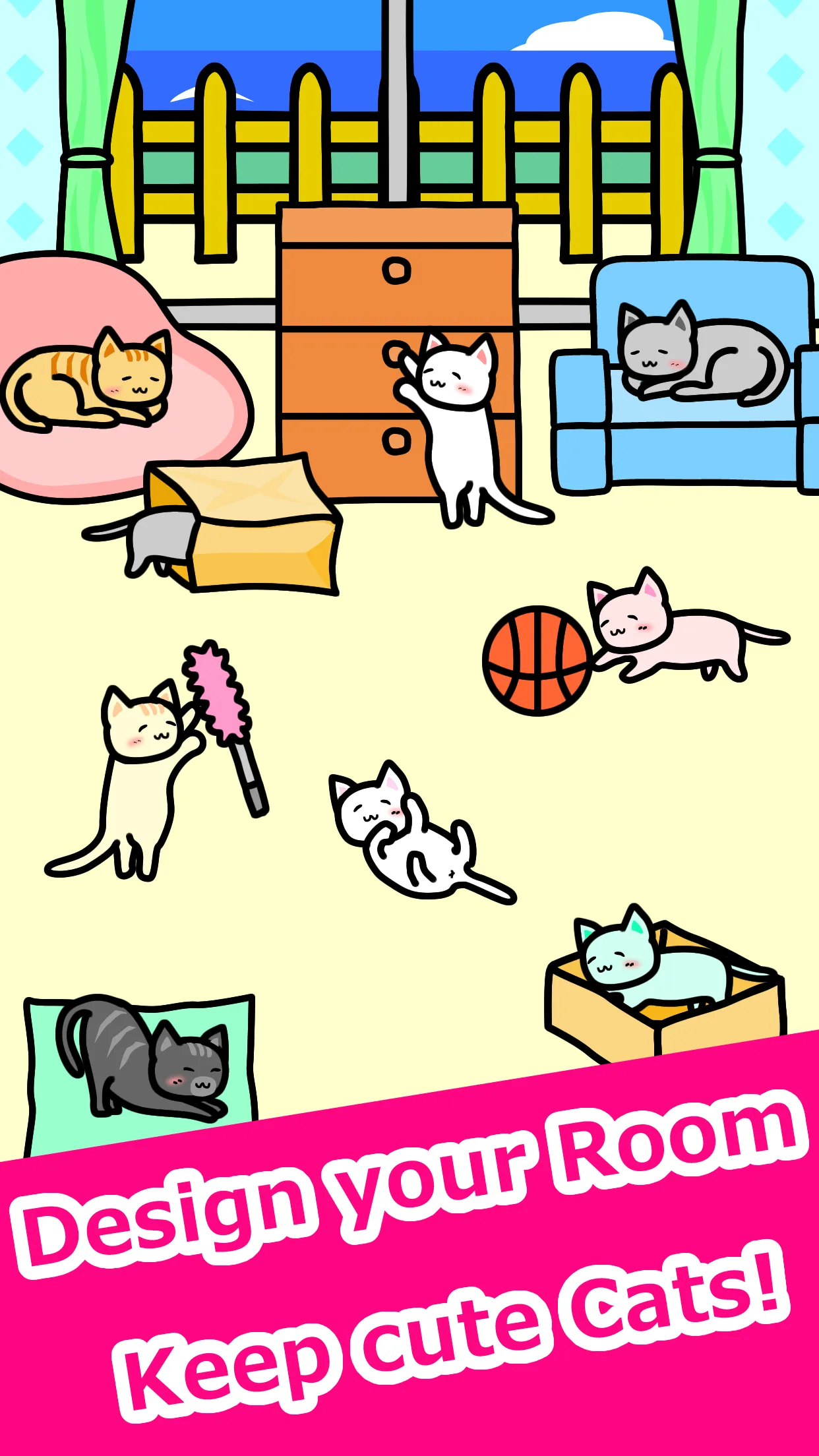 Life with Cats - relaxing game | Indus Appstore | Screenshot