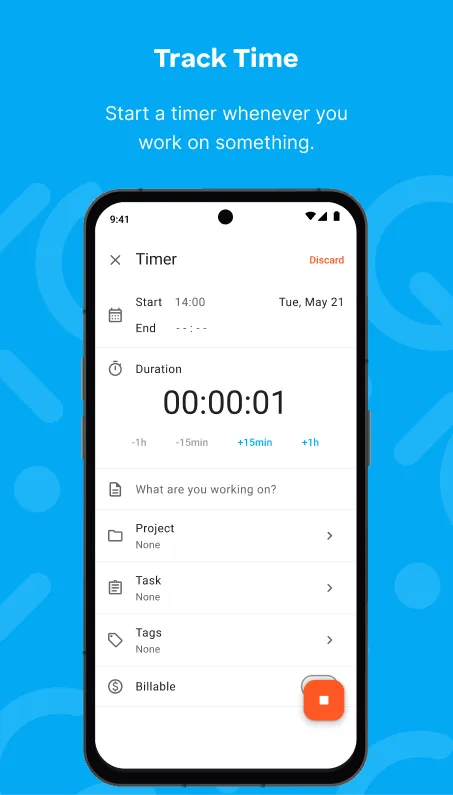 Clockify — Time Tracker | Indus Appstore | Screenshot