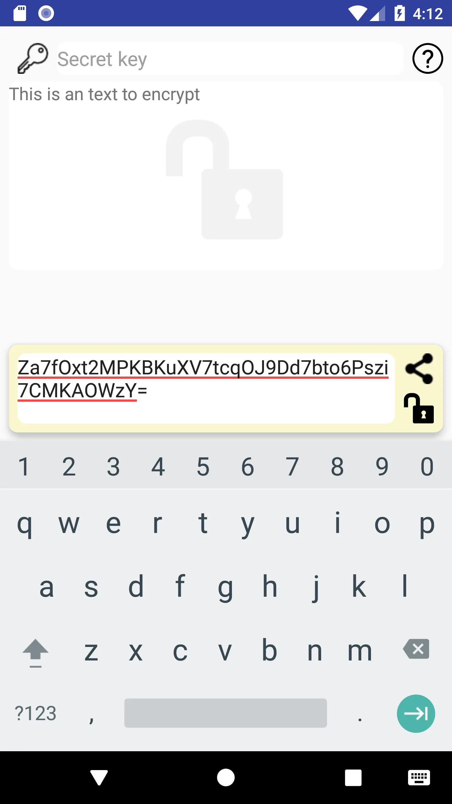 Text Encrypter | Indus Appstore | Screenshot