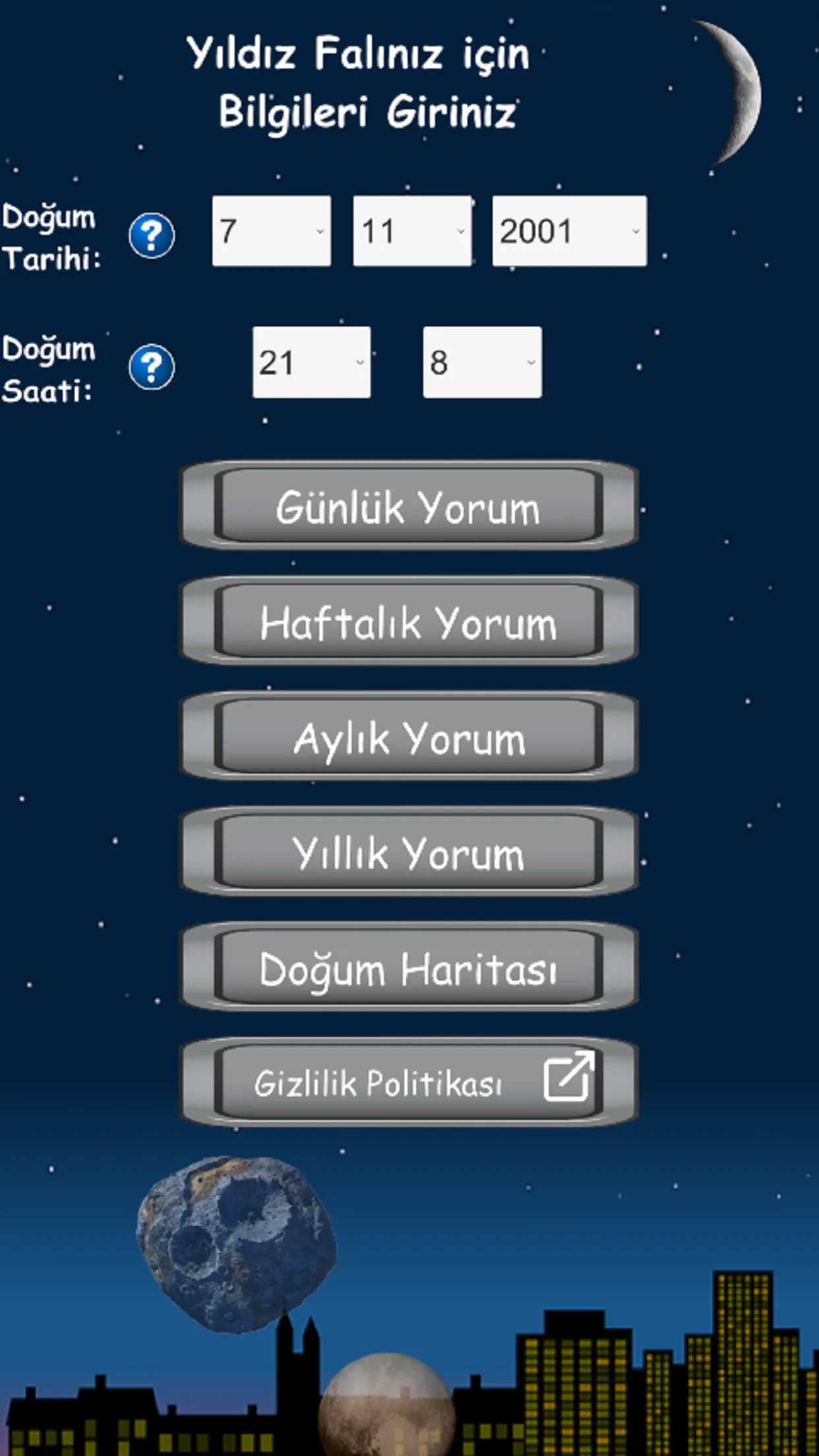 Yıldız Falınız | Indus Appstore | Screenshot