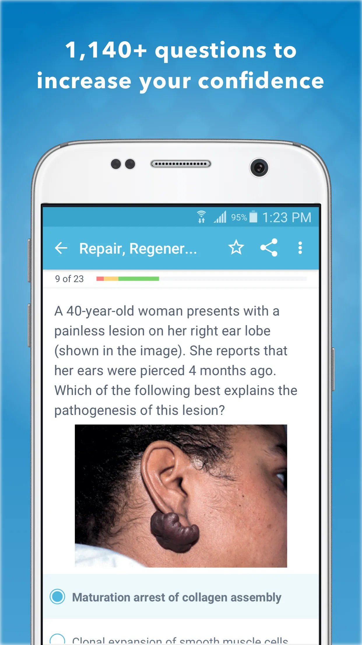 Rubin's Pathology: USMLE Q&A | Indus Appstore | Screenshot