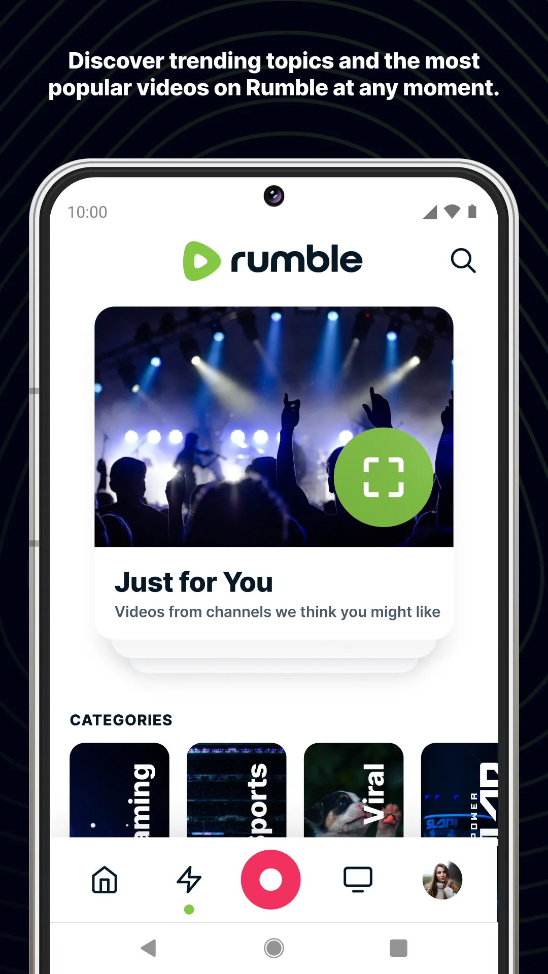 Rumble | Indus Appstore | Screenshot