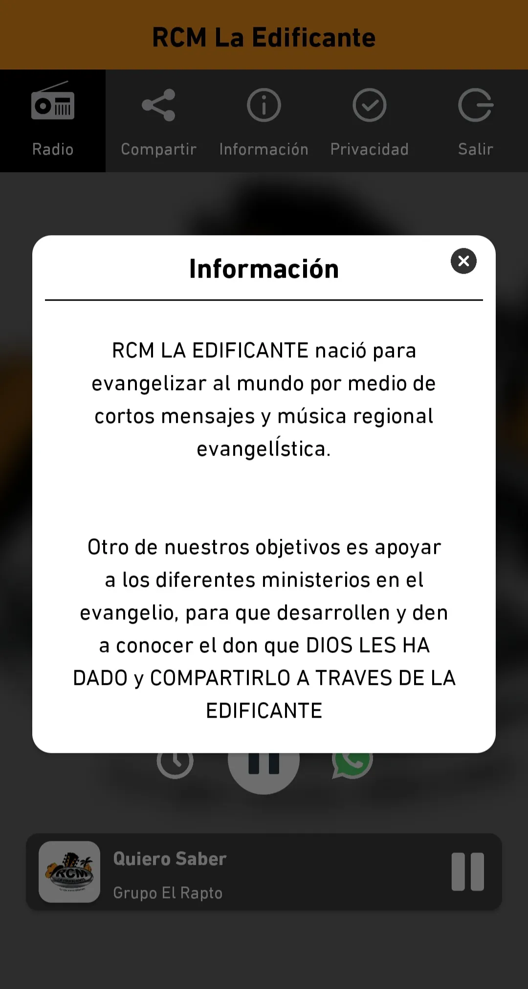 RCM La Edificante | Indus Appstore | Screenshot