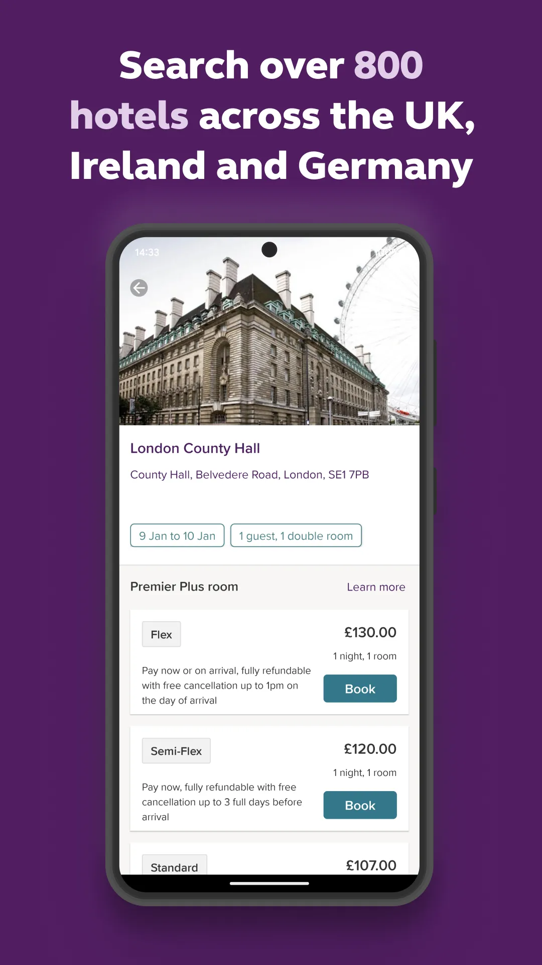 Premier Inn Hotels | Indus Appstore | Screenshot