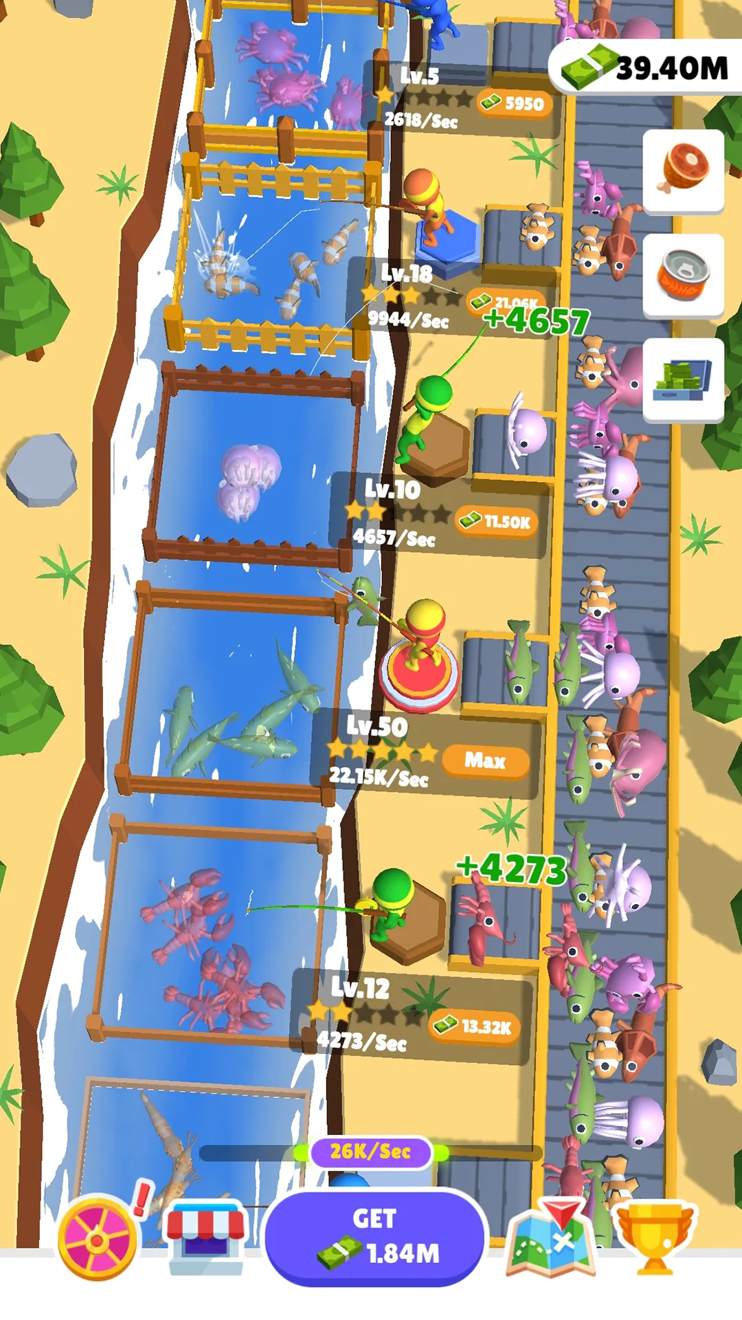 Funny Fish Idle | Indus Appstore | Screenshot