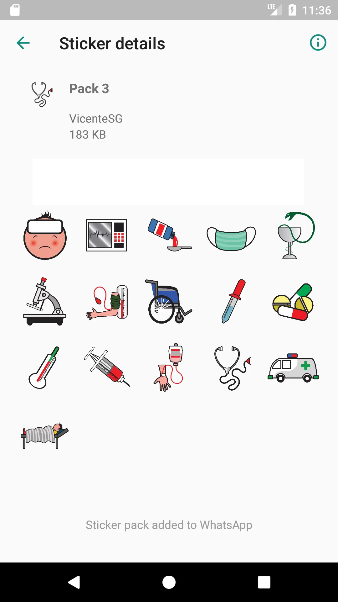 Medicine stickers | Indus Appstore | Screenshot