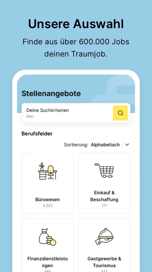 meinestadt.de Job App | Indus Appstore | Screenshot