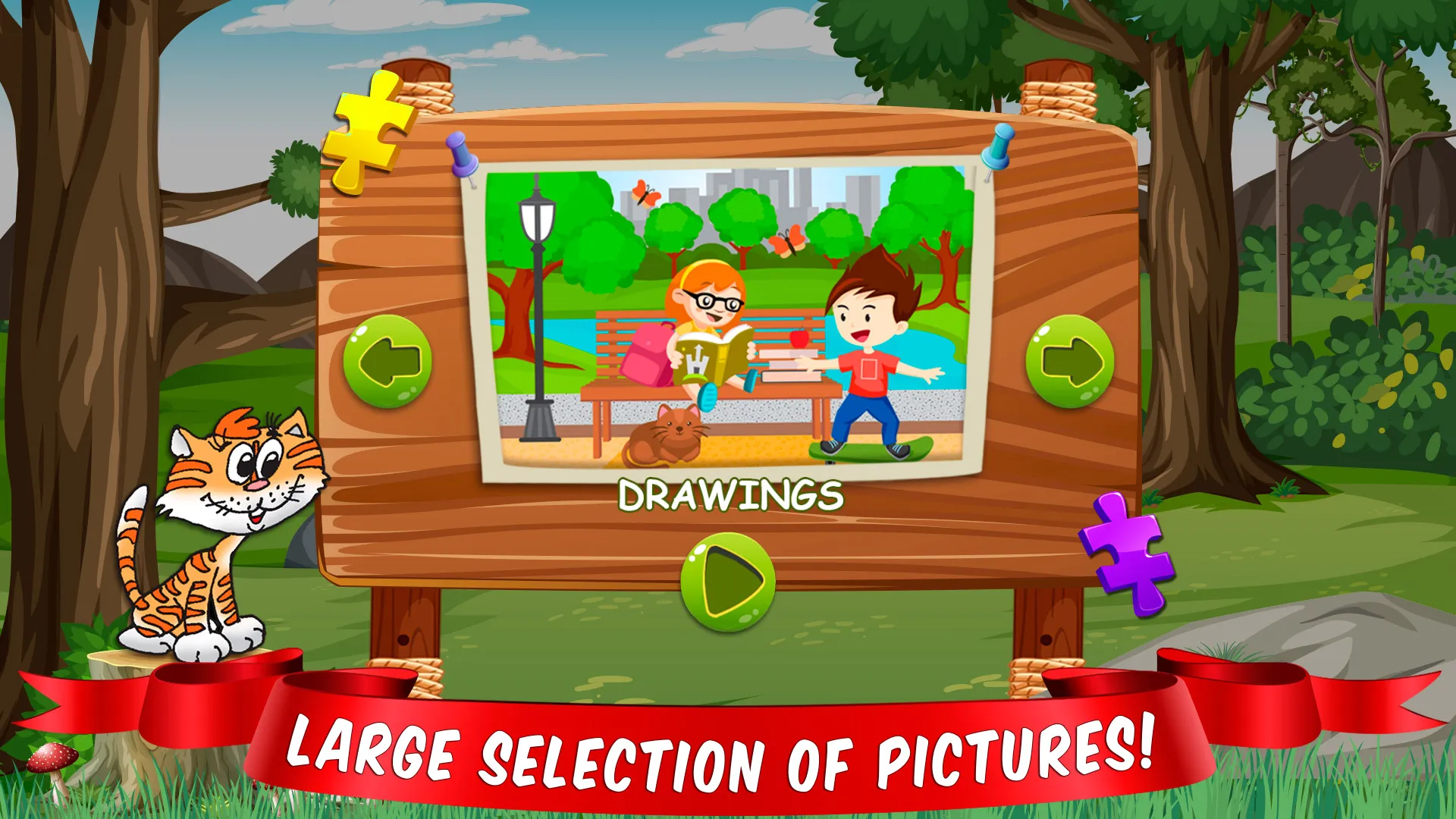 Kids Jigsaw Puzzle | Indus Appstore | Screenshot