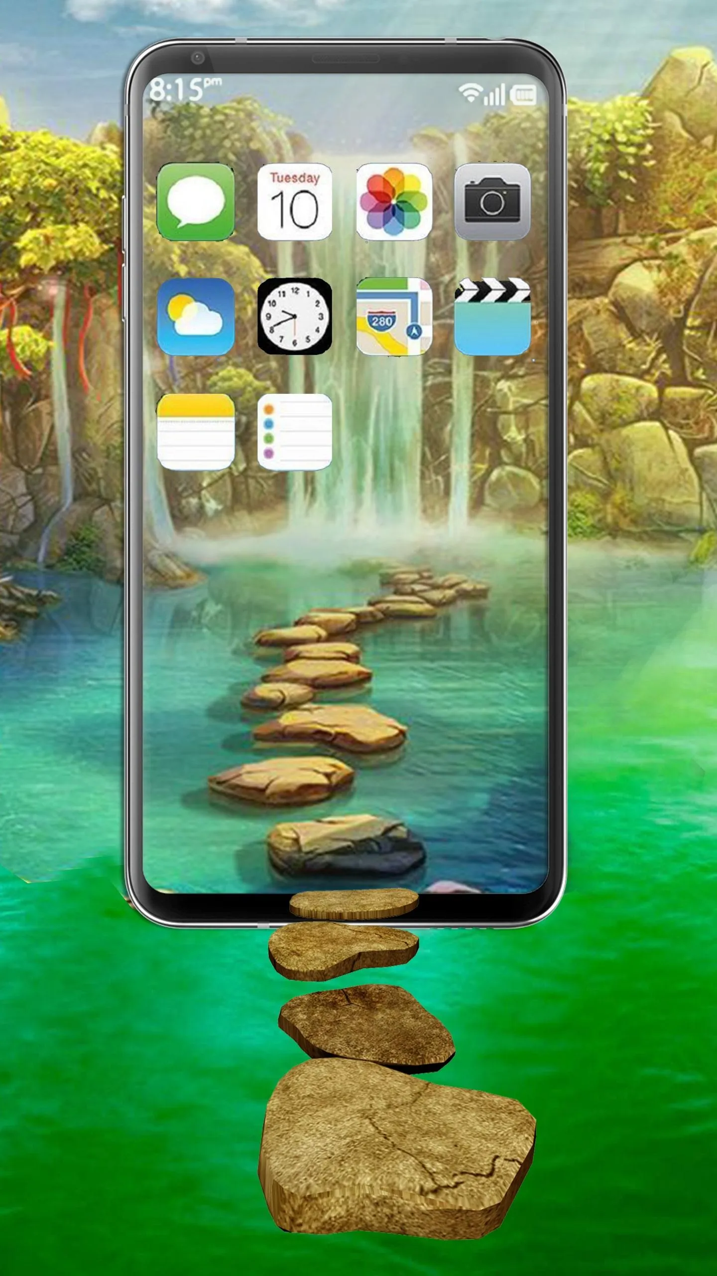 Waterfall Live Wallpaper | Indus Appstore | Screenshot