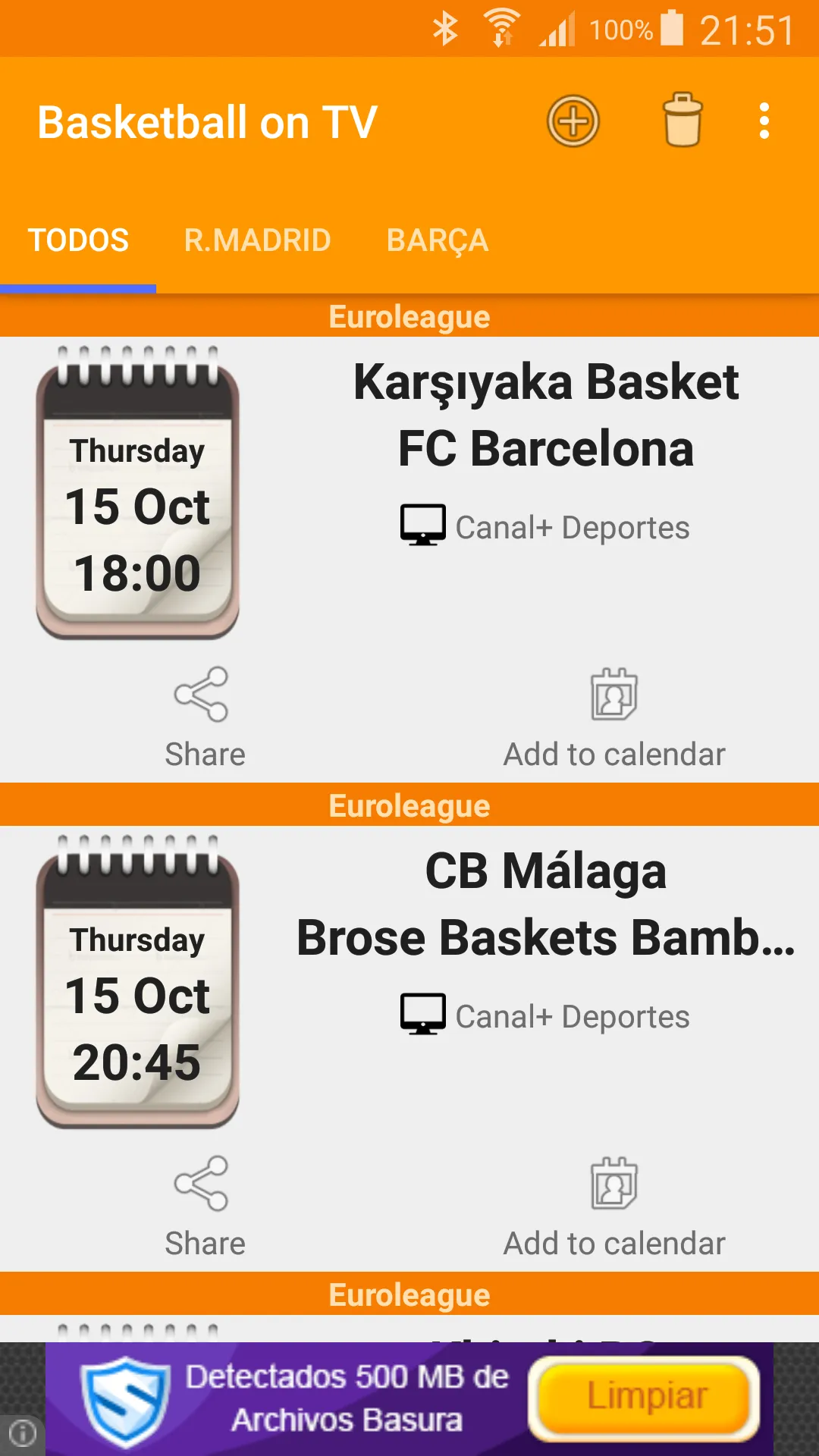 Basketball on TV | Indus Appstore | Screenshot