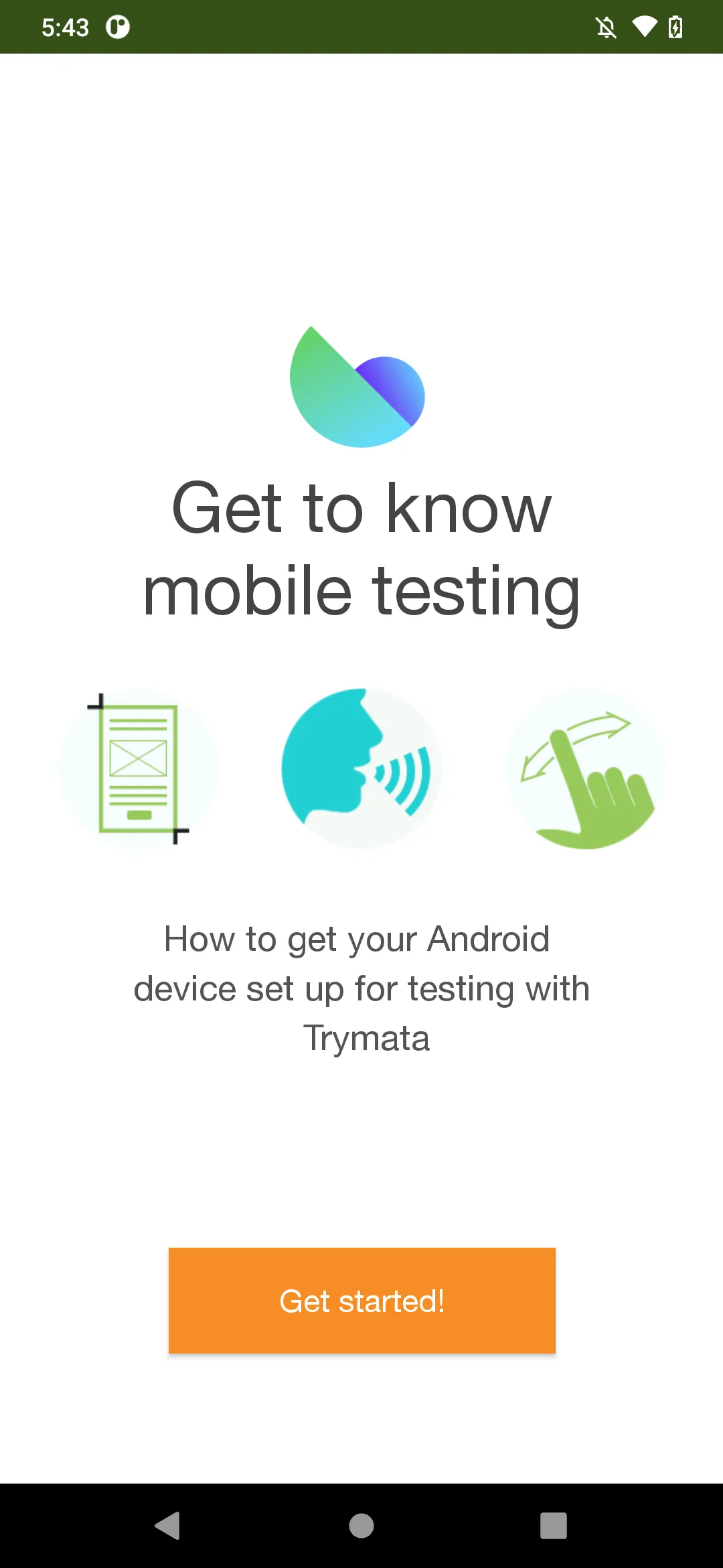 Trymata Testing | Indus Appstore | Screenshot