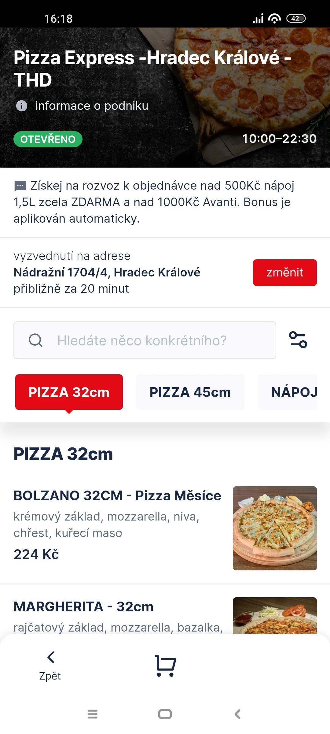 Pizza Express Hradec Králové | Indus Appstore | Screenshot