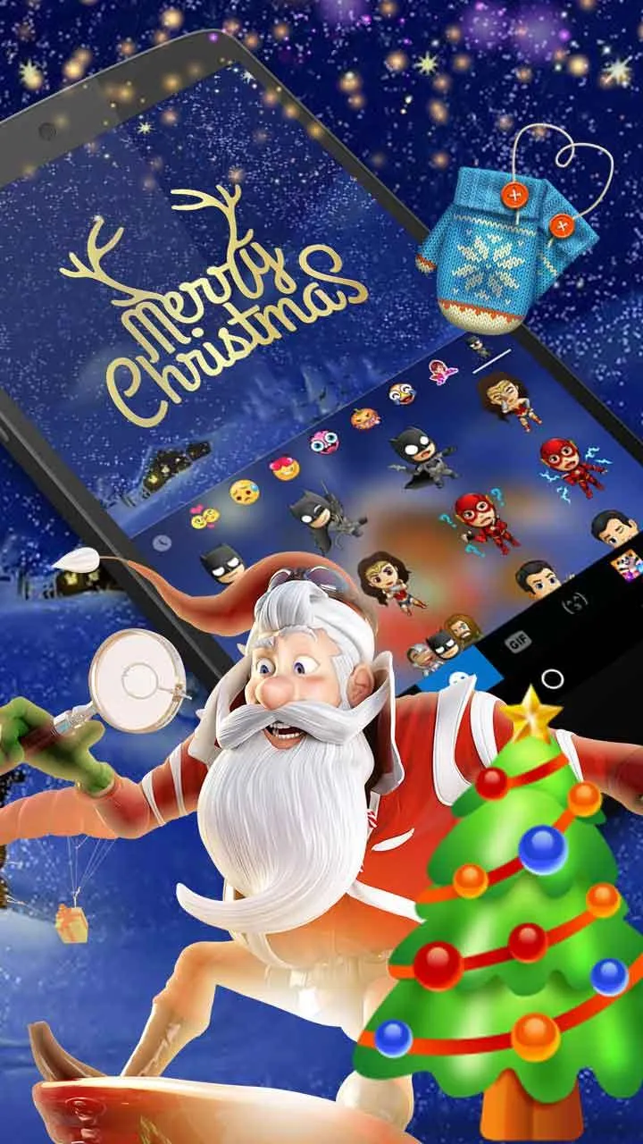 Animated Christmas Theme | Indus Appstore | Screenshot