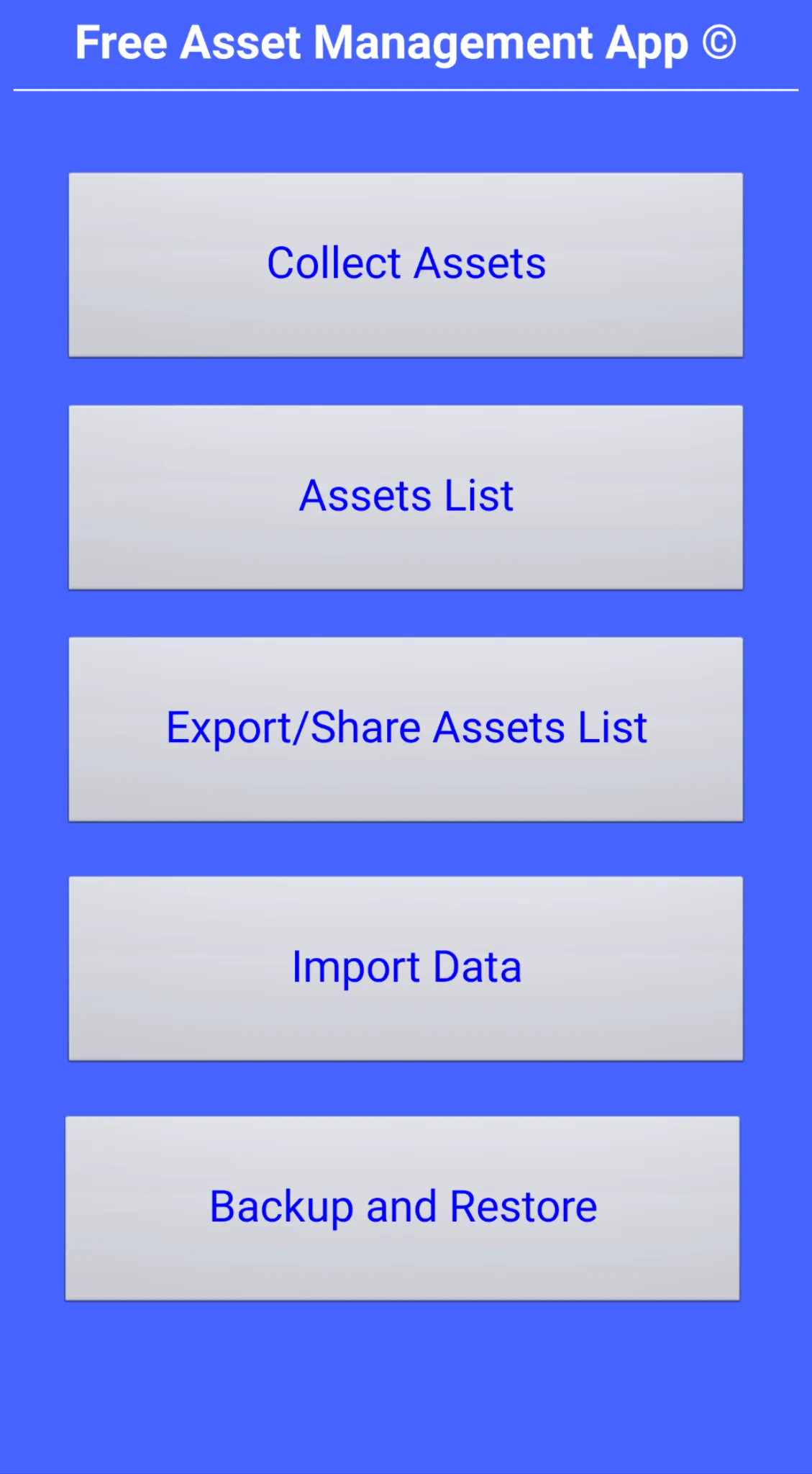 Asset Management App | Indus Appstore | Screenshot