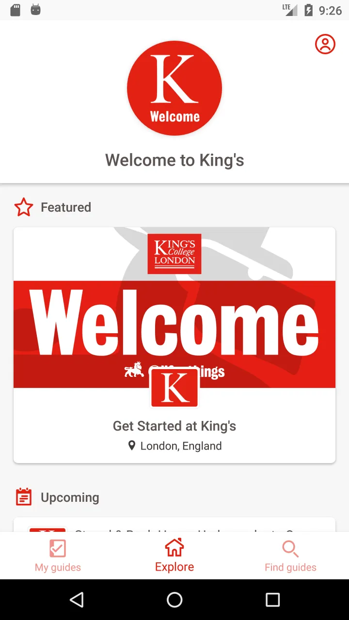 Welcome to King's | Indus Appstore | Screenshot