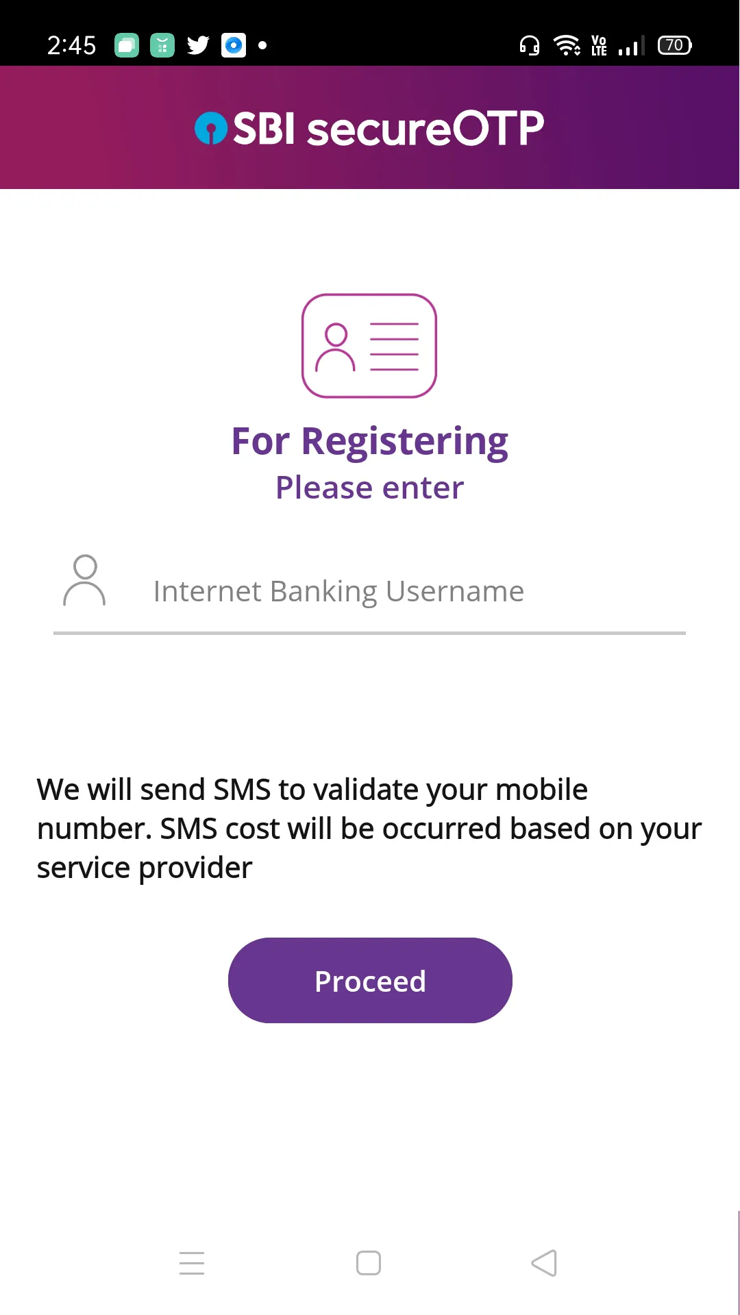 SBI Secure OTP | Indus Appstore | Screenshot