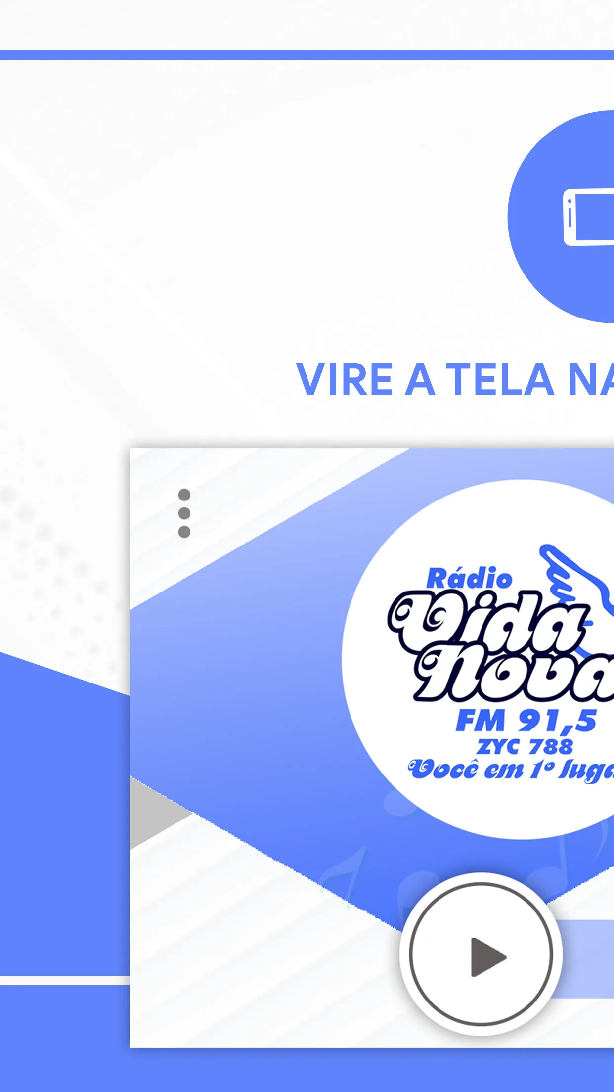 Rádio Vida Nova FM | Indus Appstore | Screenshot