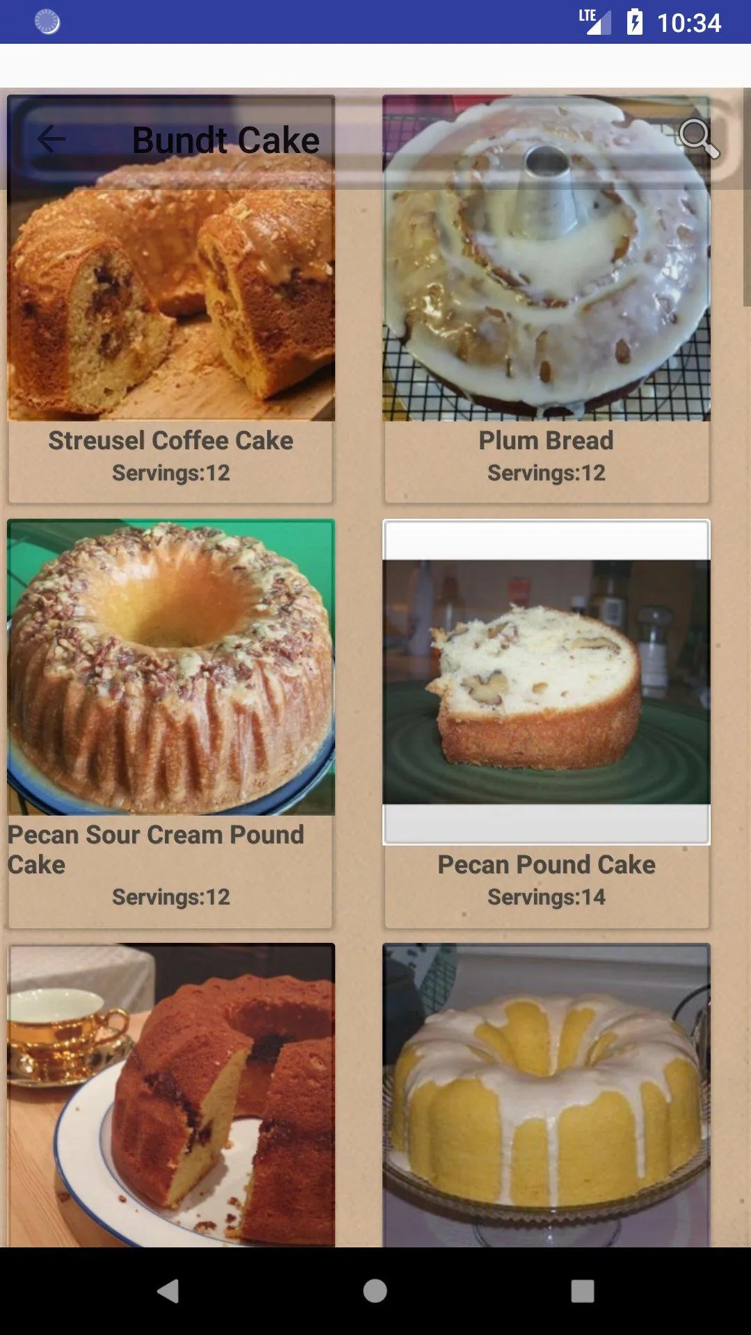 Bundt Cake Recipes ~ Bundt Pan | Indus Appstore | Screenshot