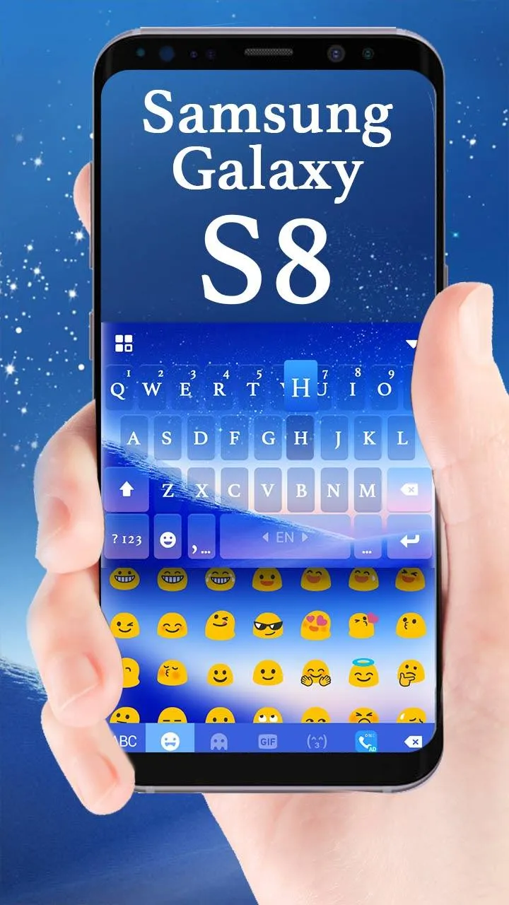 Galaxy S8 Edge Keyboard | Indus Appstore | Screenshot