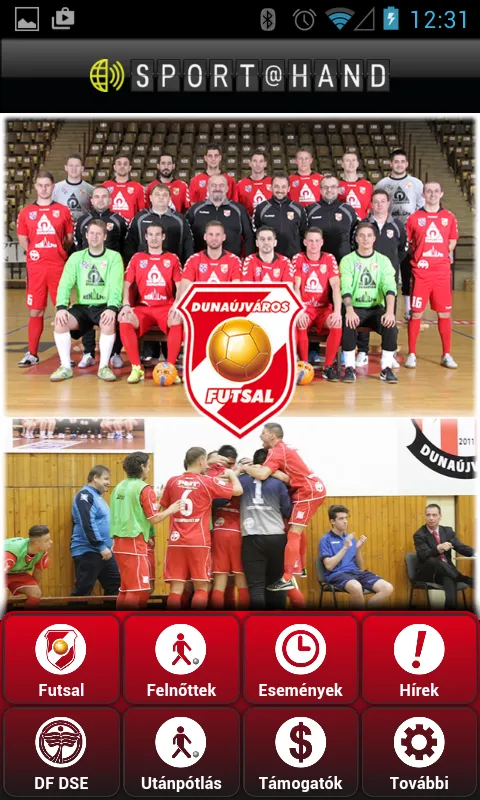 Dunaújváros - Futsal SPORT@HAN | Indus Appstore | Screenshot