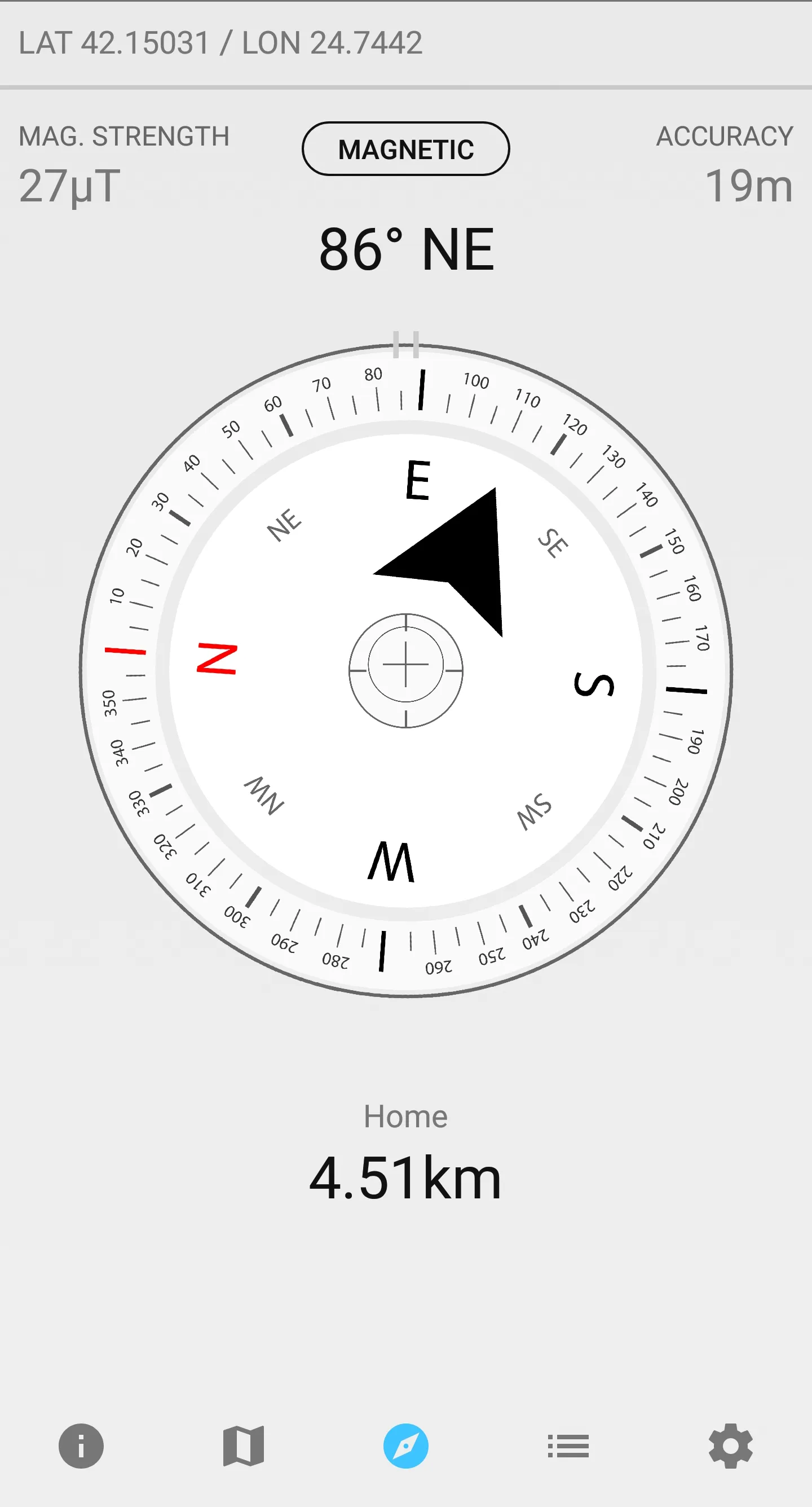 GPS Compass Survivor | Indus Appstore | Screenshot