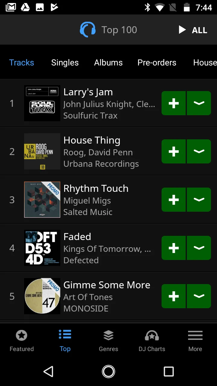 Traxsource | Indus Appstore | Screenshot