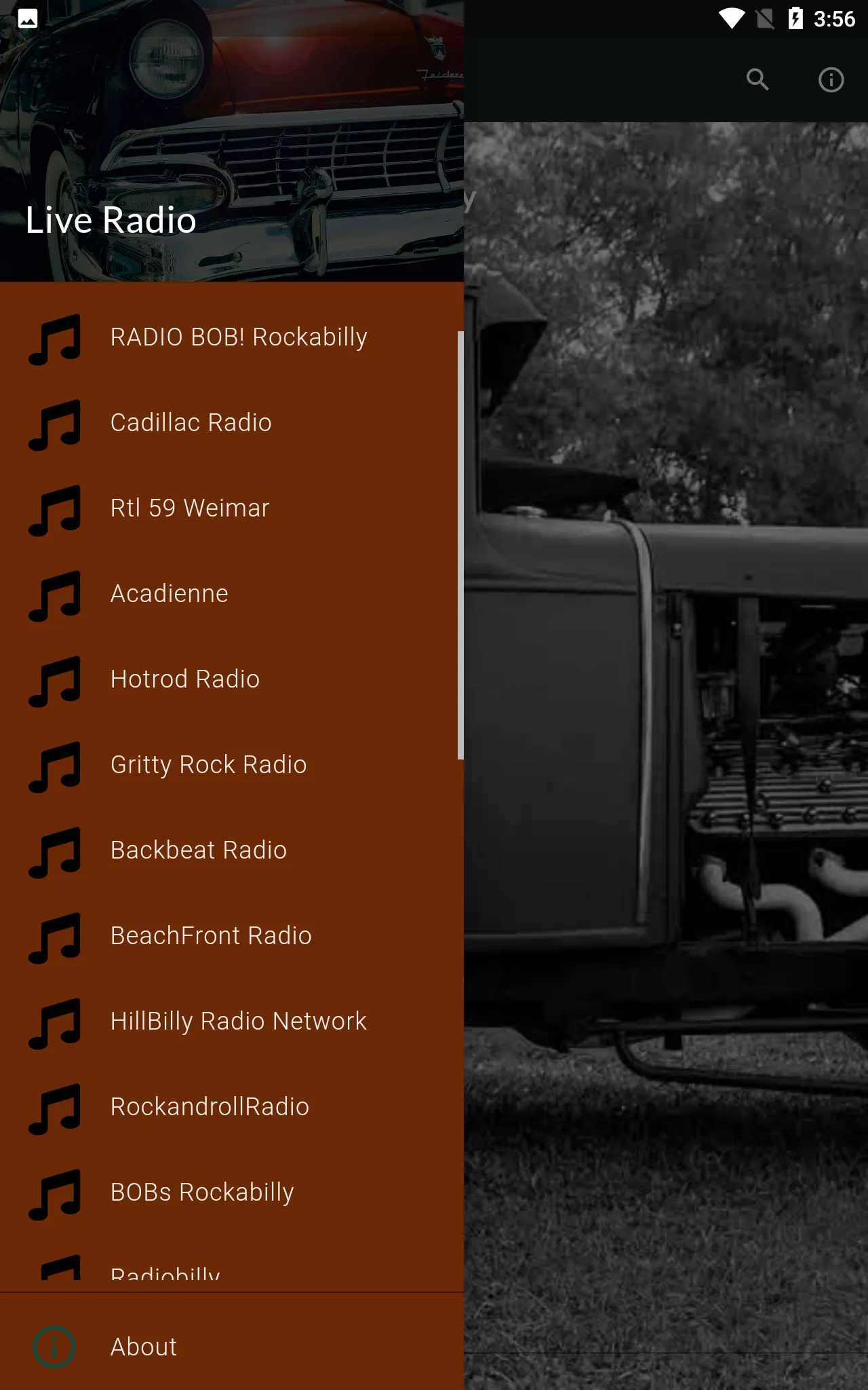 Live Rockabilly Radios | Indus Appstore | Screenshot