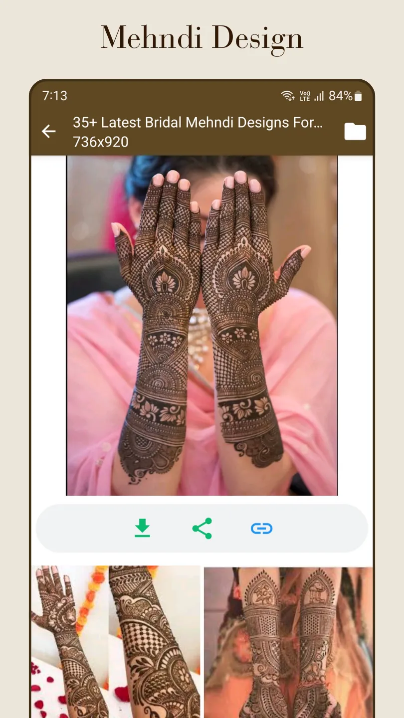 Mehndi Design 2024 | Indus Appstore | Screenshot