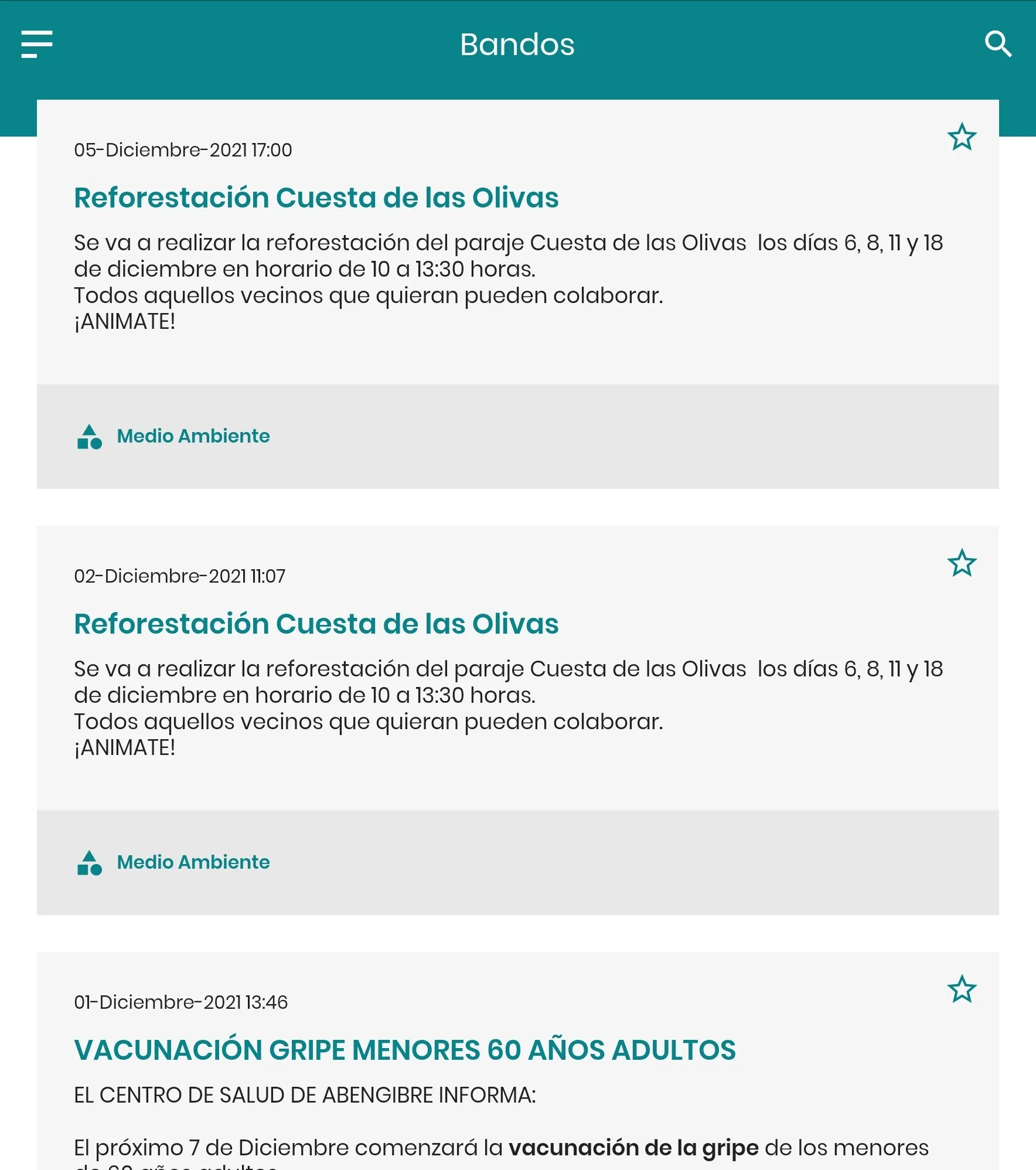 Abengibre Informa | Indus Appstore | Screenshot