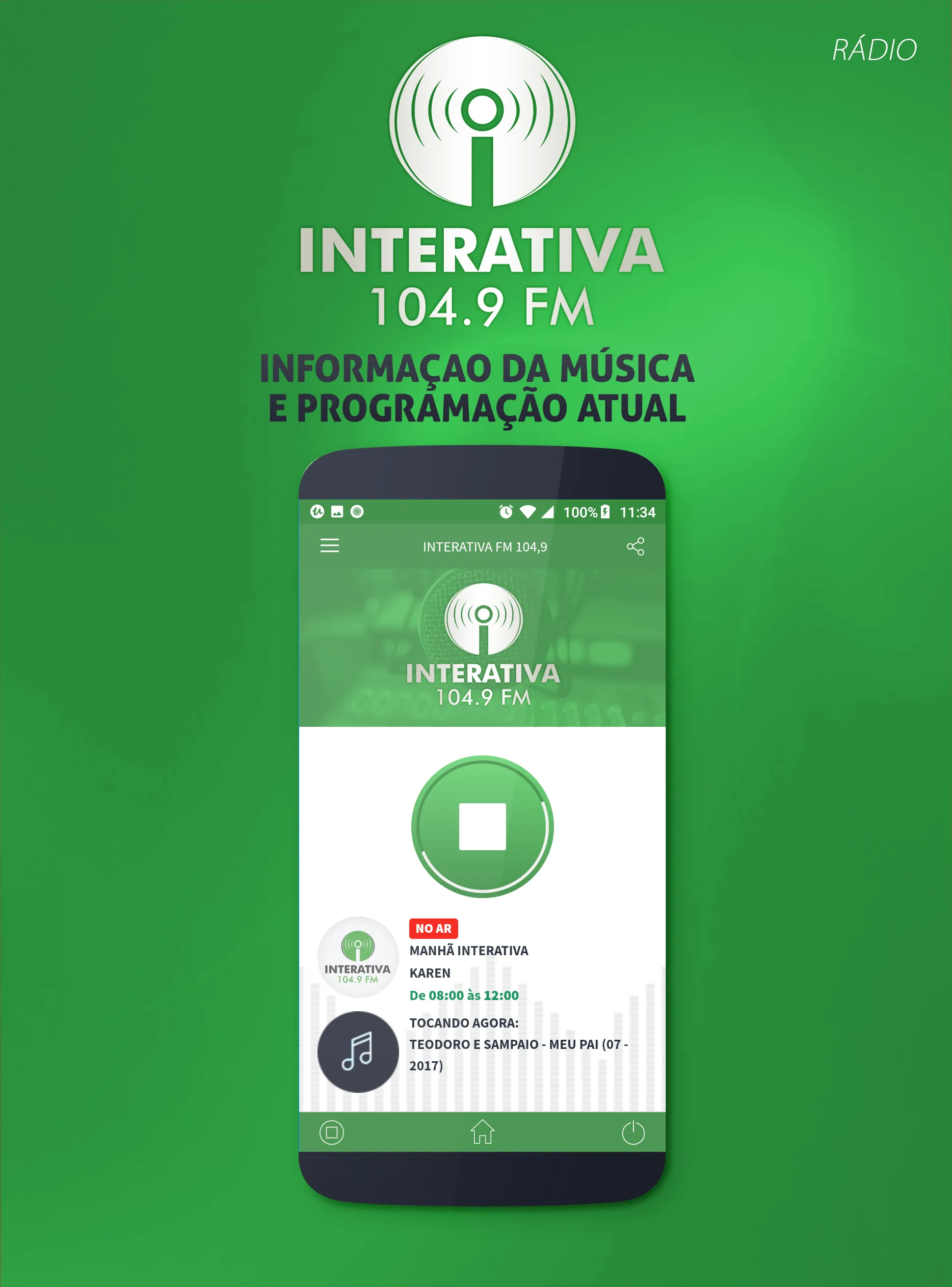 Interativa FM Capitão | Indus Appstore | Screenshot