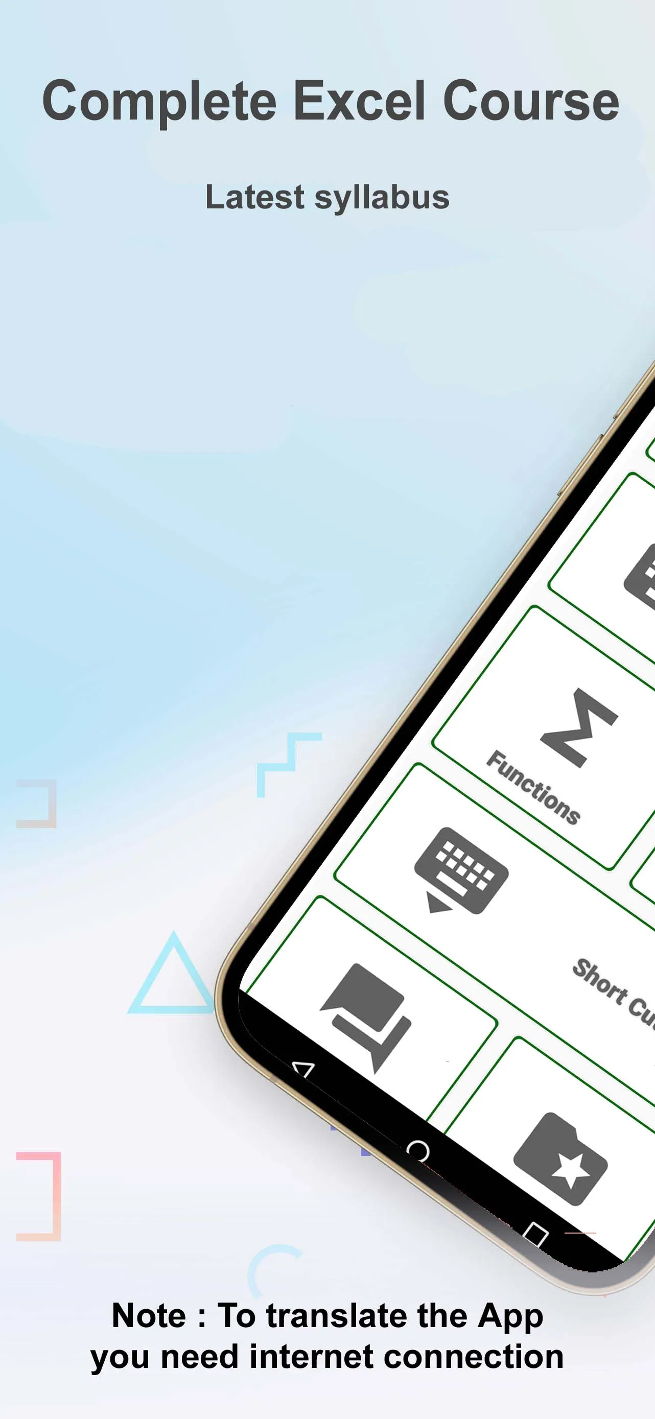 Excel Course Formula Functions | Indus Appstore | Screenshot