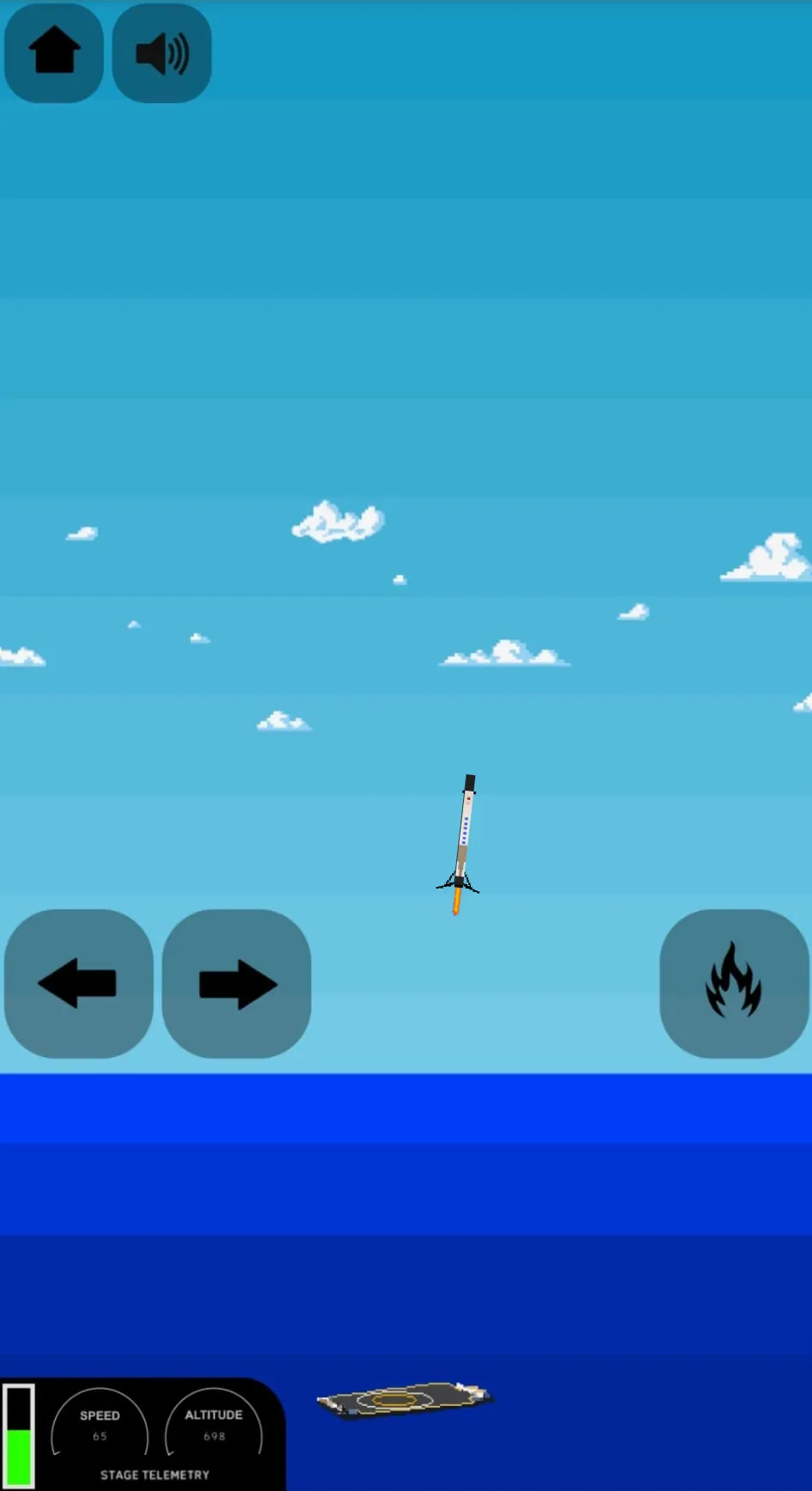 Rocket Landing Simulator | Indus Appstore | Screenshot